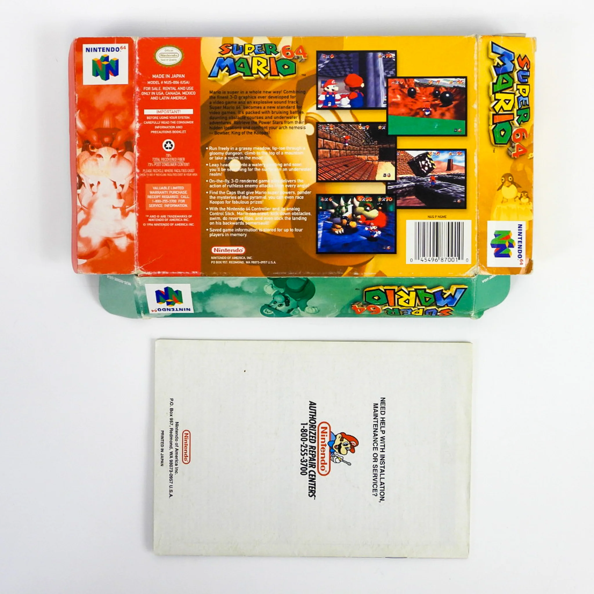Super Mario 64 [Box] (Nintendo 64 / N64) - Image 4