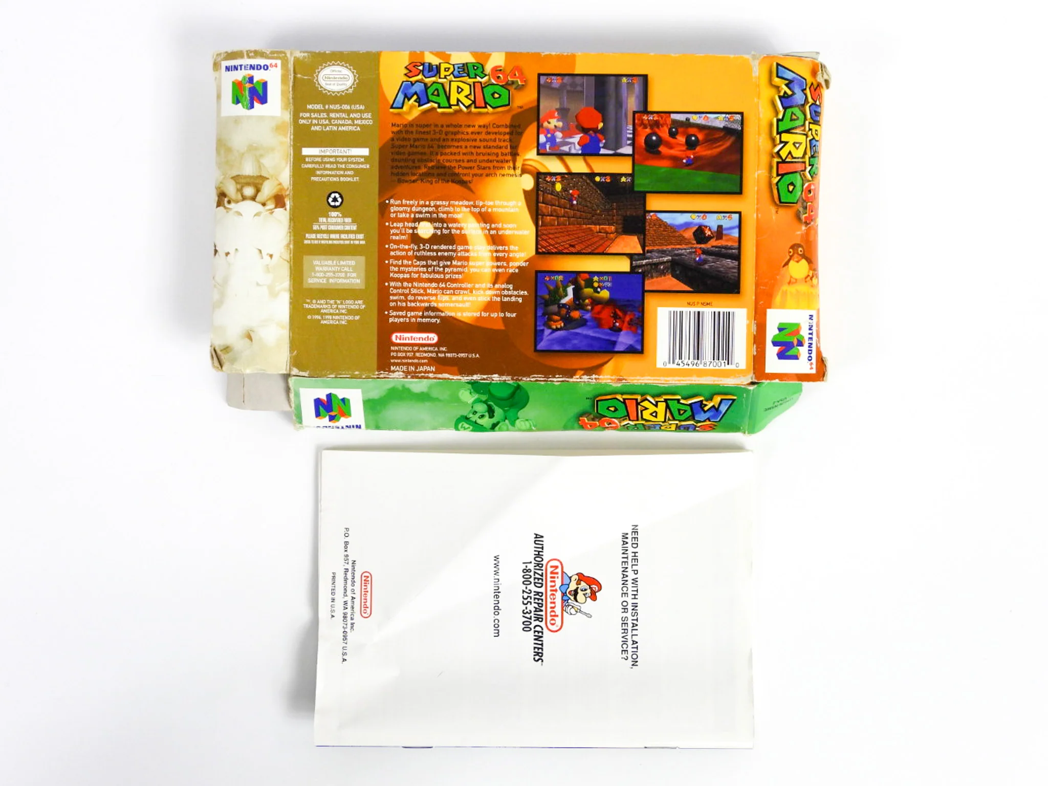 Super Mario 64 [Player's Choice] [Box] (Nintendo 64 / N64) - Image 2