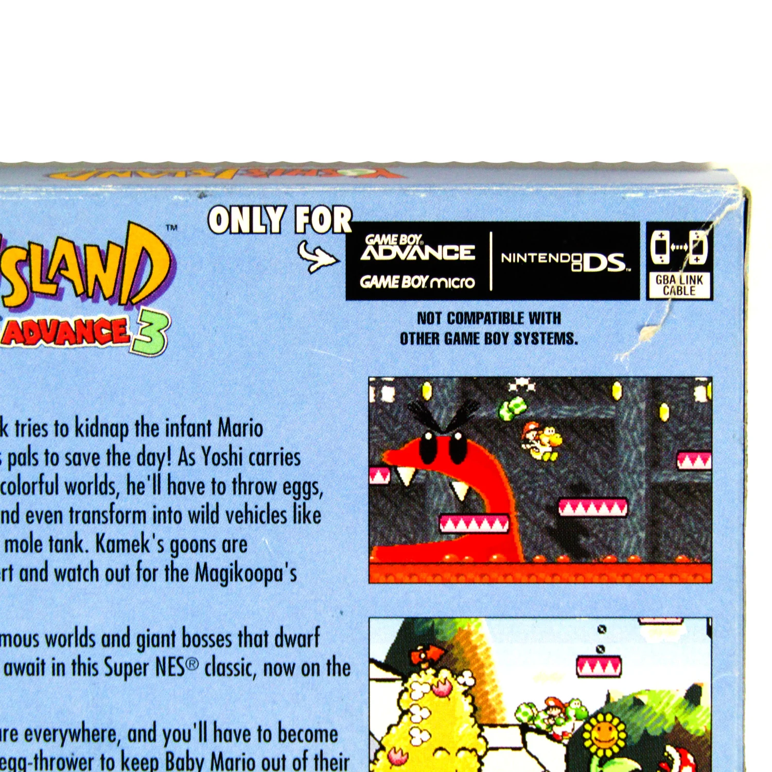 Super Mario Advance 3 Yoshi's Island [Player's Choice] (Nintendo Game Boy Advance / GBA) - Image 3