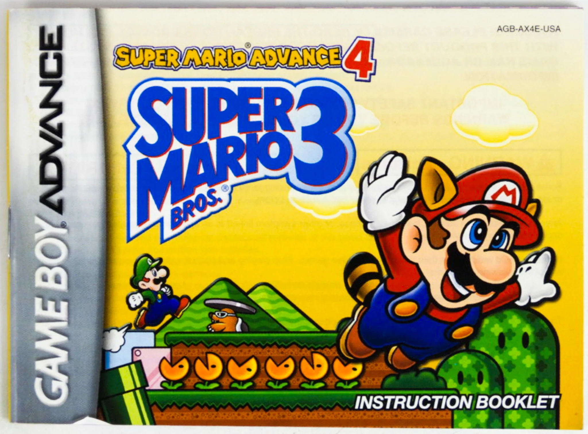 Super Mario Advance 4: Super Mario Bros. 3 [Manual] (Nintendo Game Boy Advance / GBA) - Image 3