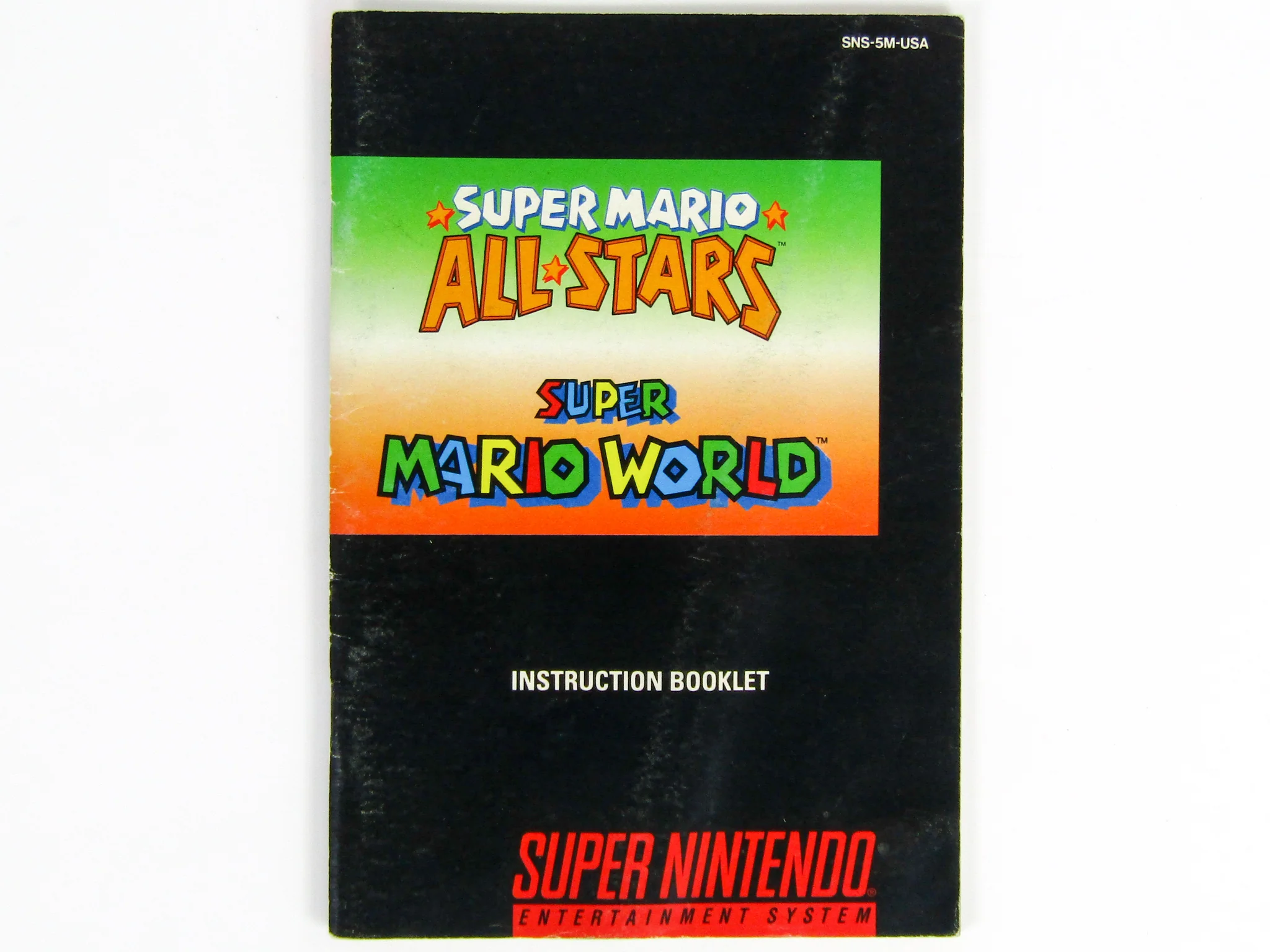 Super Mario All-Stars And Super Mario World [Manual] (Super Nintendo / SNES)