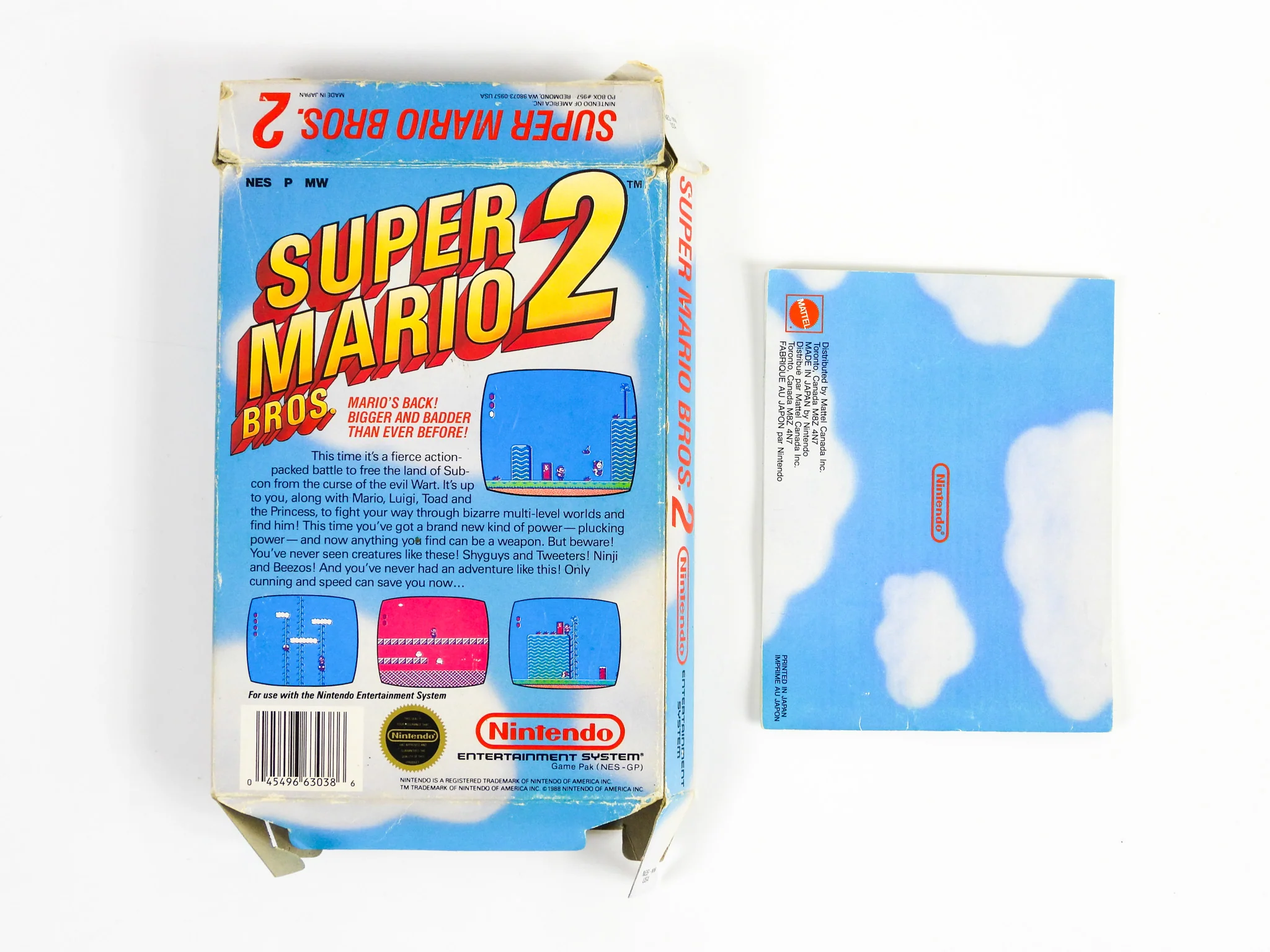 Super Mario Bros 2 [Box] (Nintendo / NES) - Image 2