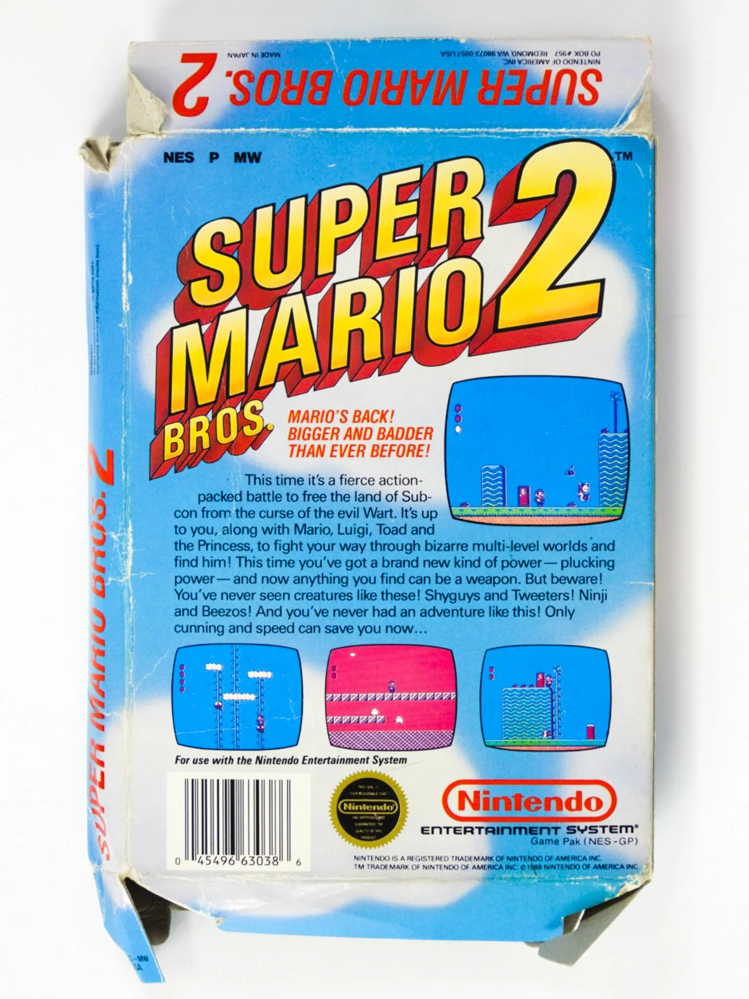 Super Mario Bros 2 [Box] (Nintendo / NES) - Image 9