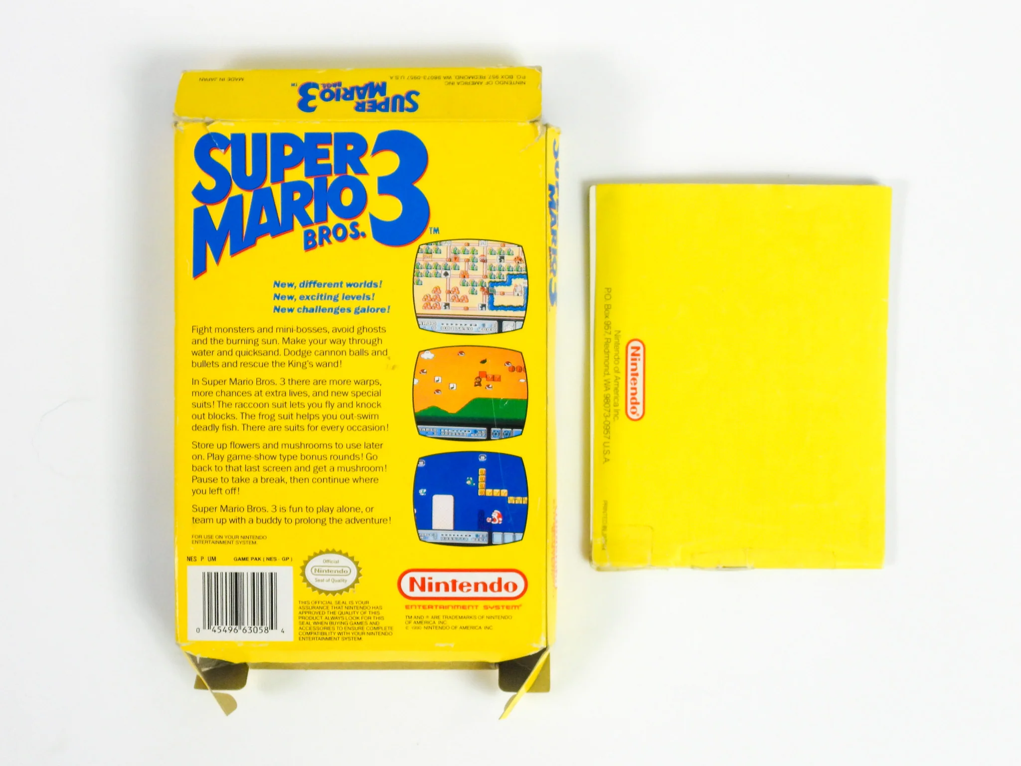 Super Mario Bros 3 [Box] (Nintendo / NES) - Image 2