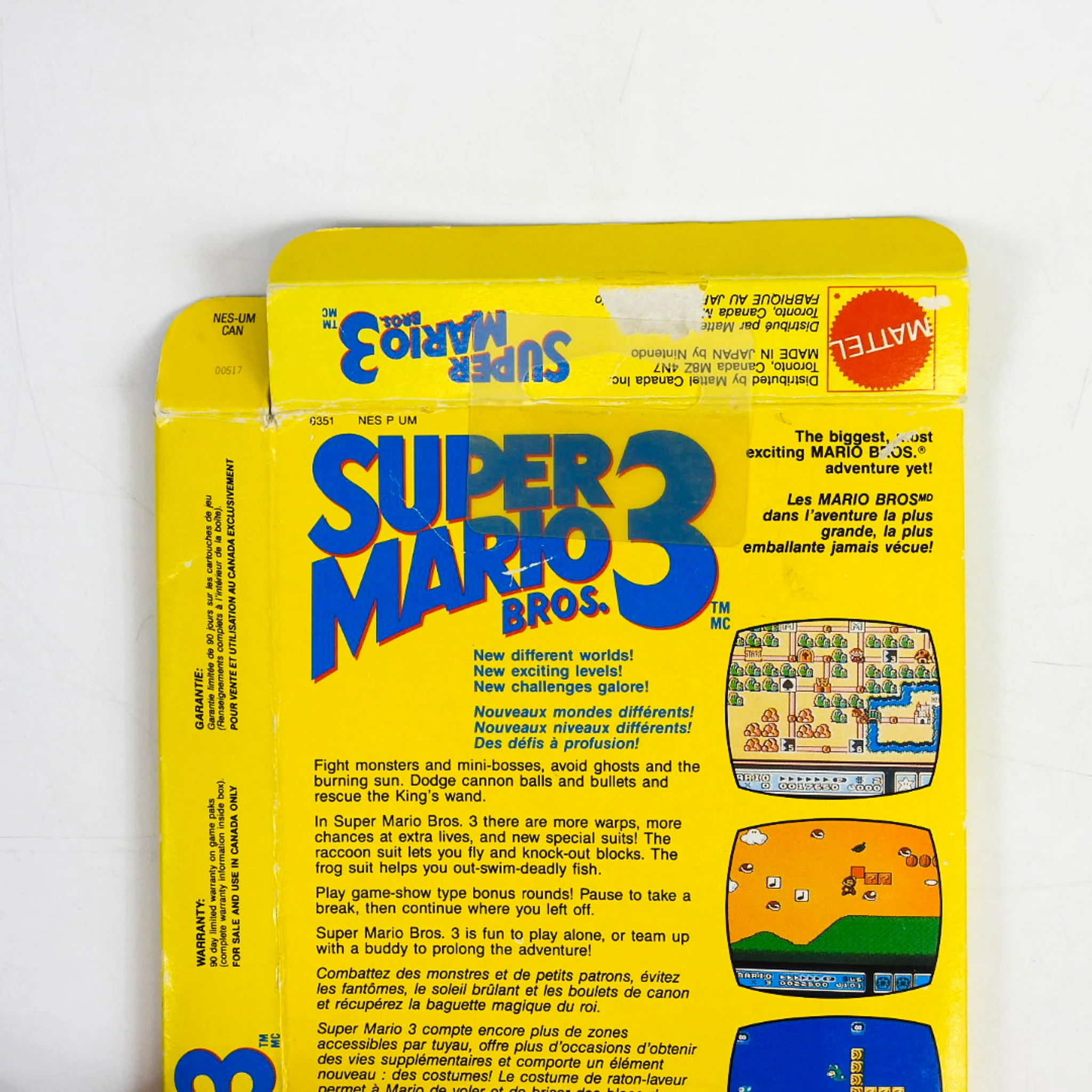 Super Mario Bros 3 [Box] (Nintendo / NES) - Image 6