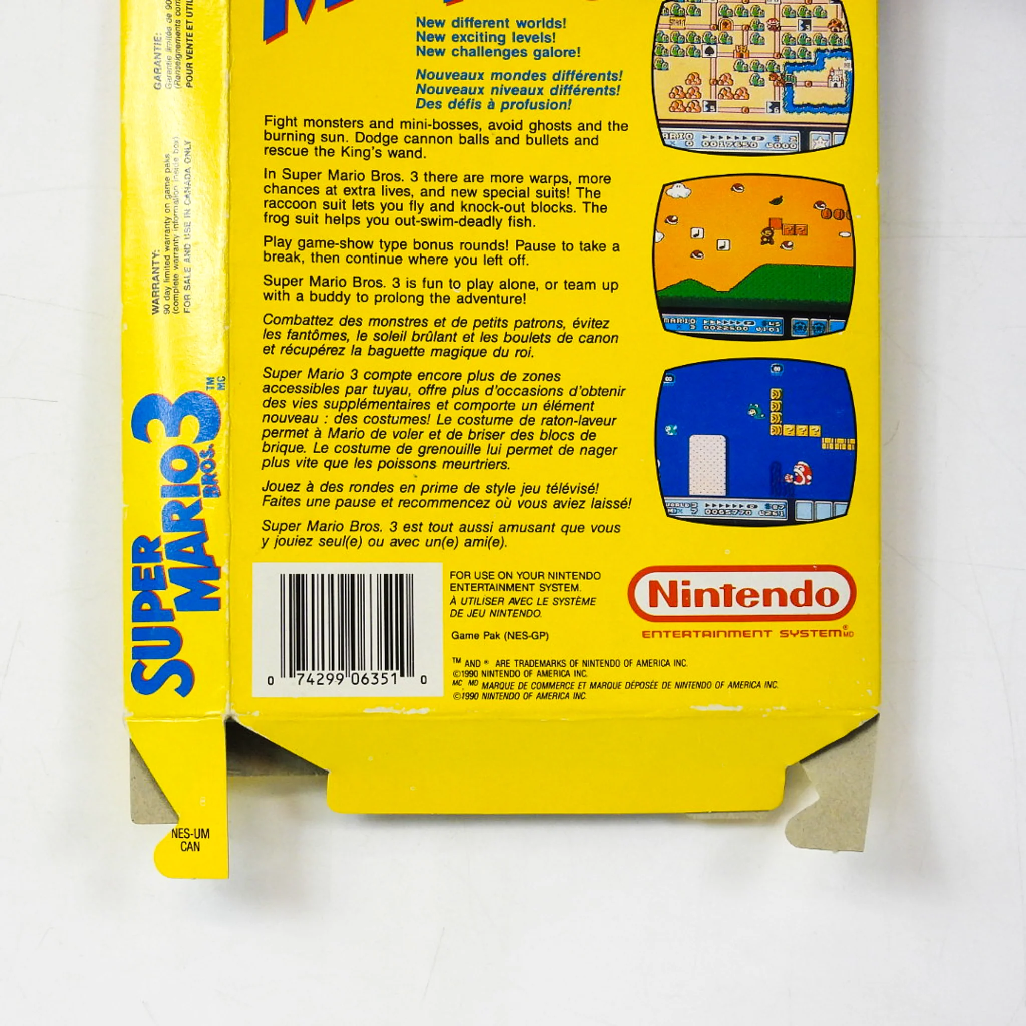 Super Mario Bros 3 [Box] (Nintendo / NES) - Image 7
