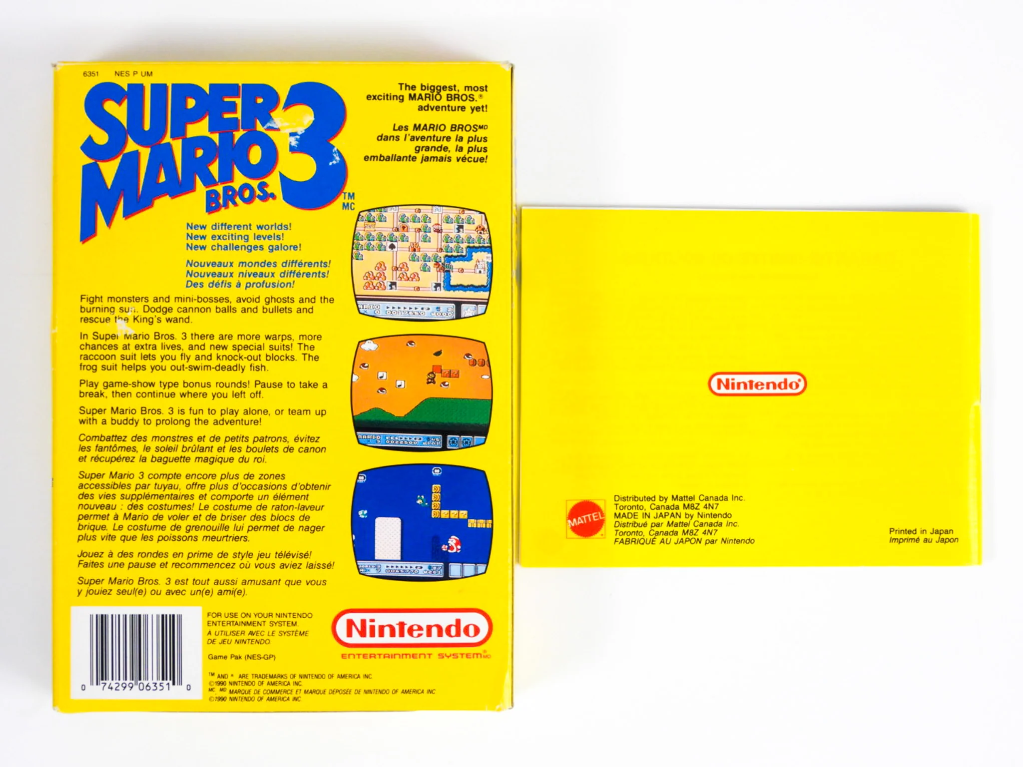 Super Mario Bros. 3 [CAN Version] (Nintendo / NES) - Image 14