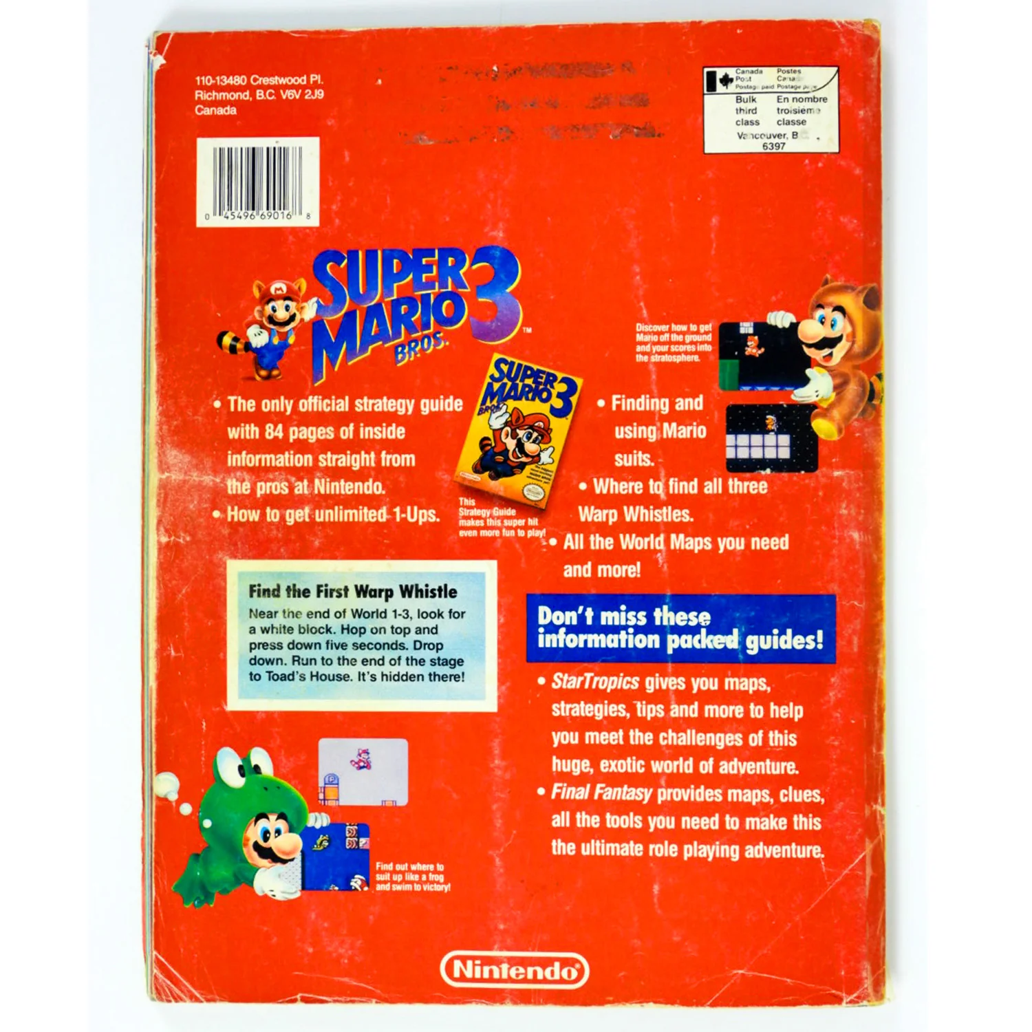 Super Mario Bros. 3 Strategy Guide [Volume 13] [Nintendo Power] (Game Guide) - Image 4