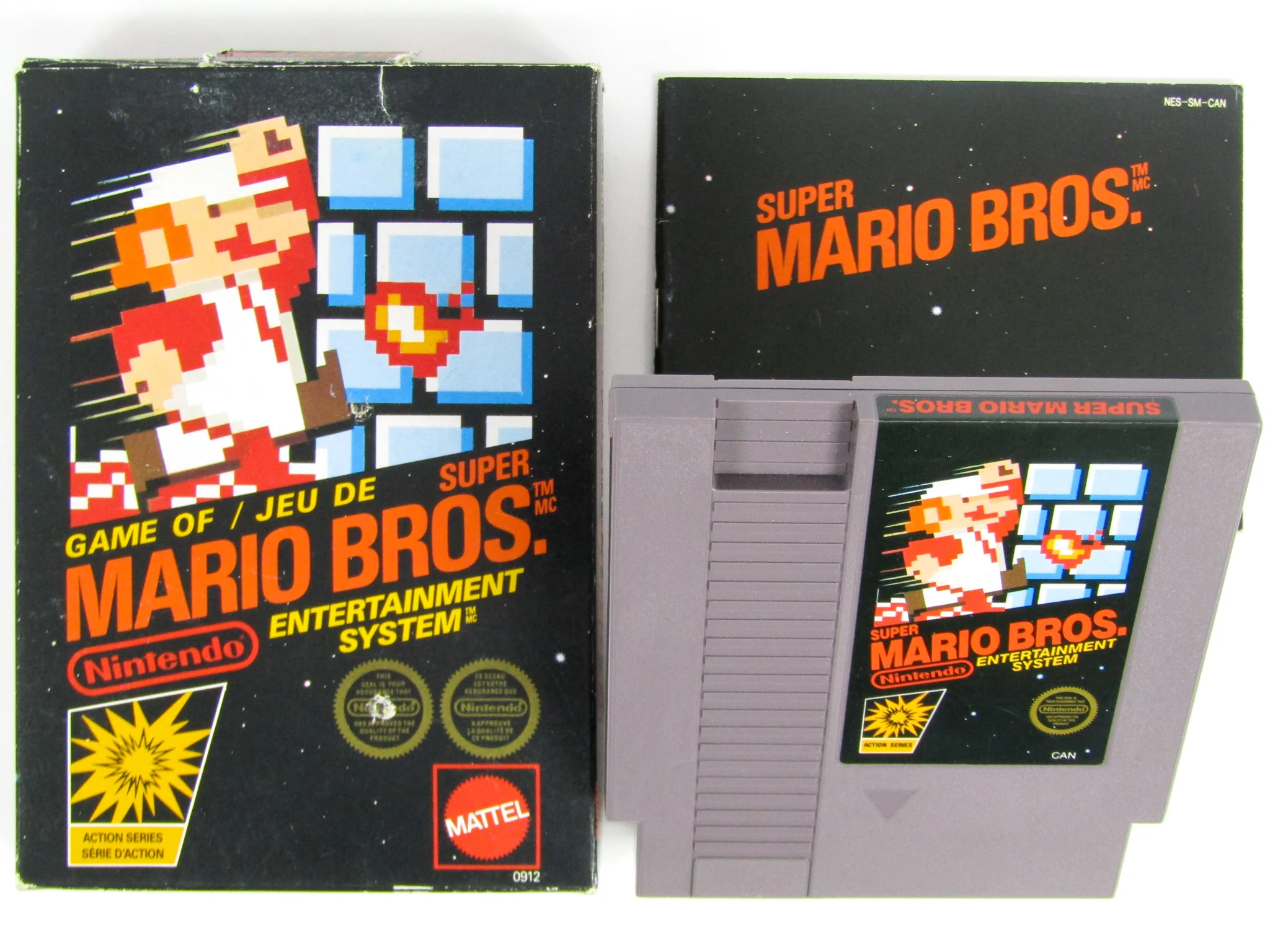Super Mario Bros [5 Screw] [Mattel] [CAN Version] (Nintendo / NES) - Image 2