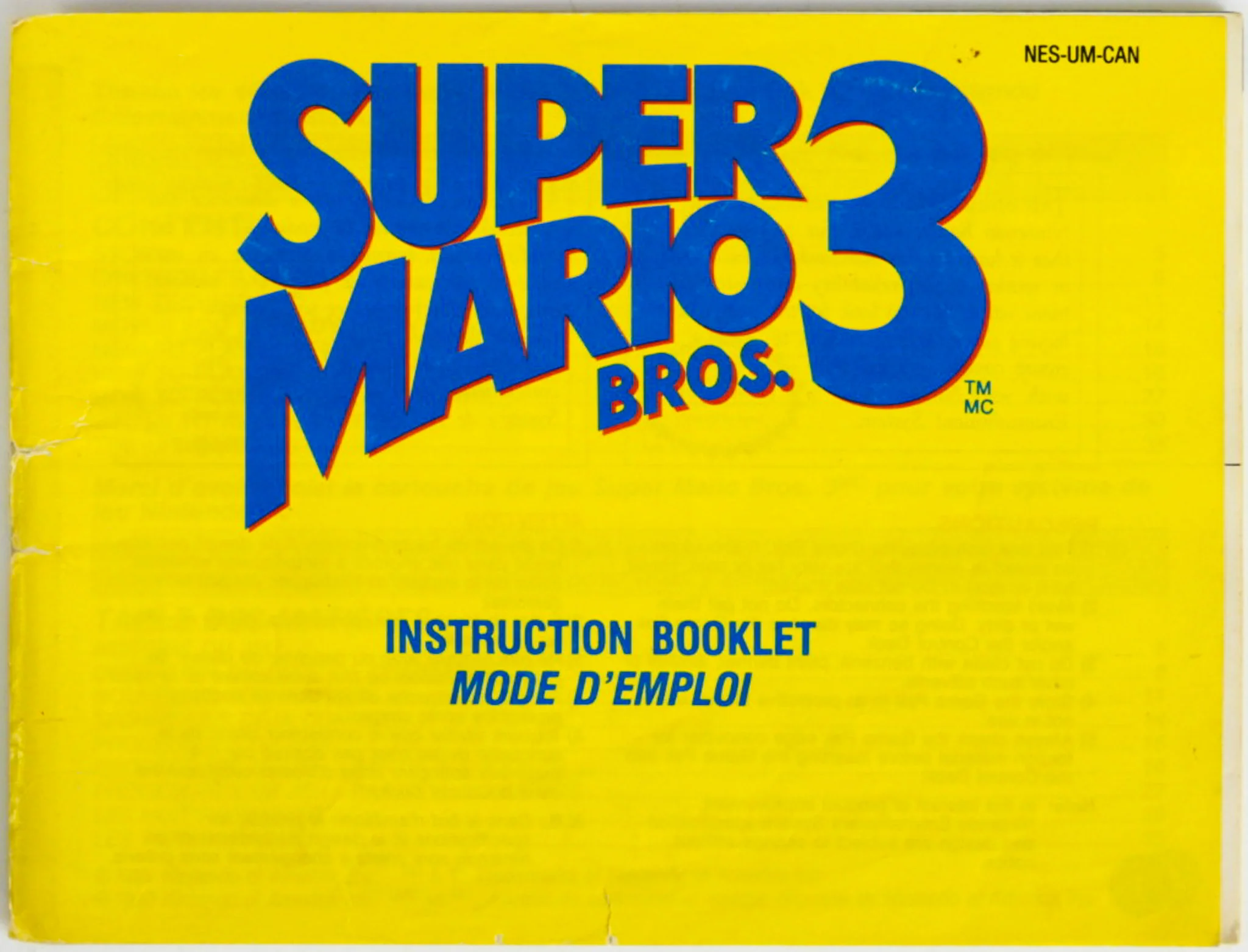 Super Mario Bros. 3 [CAN Version] [Manual] (Nintendo / NES) - Image 3