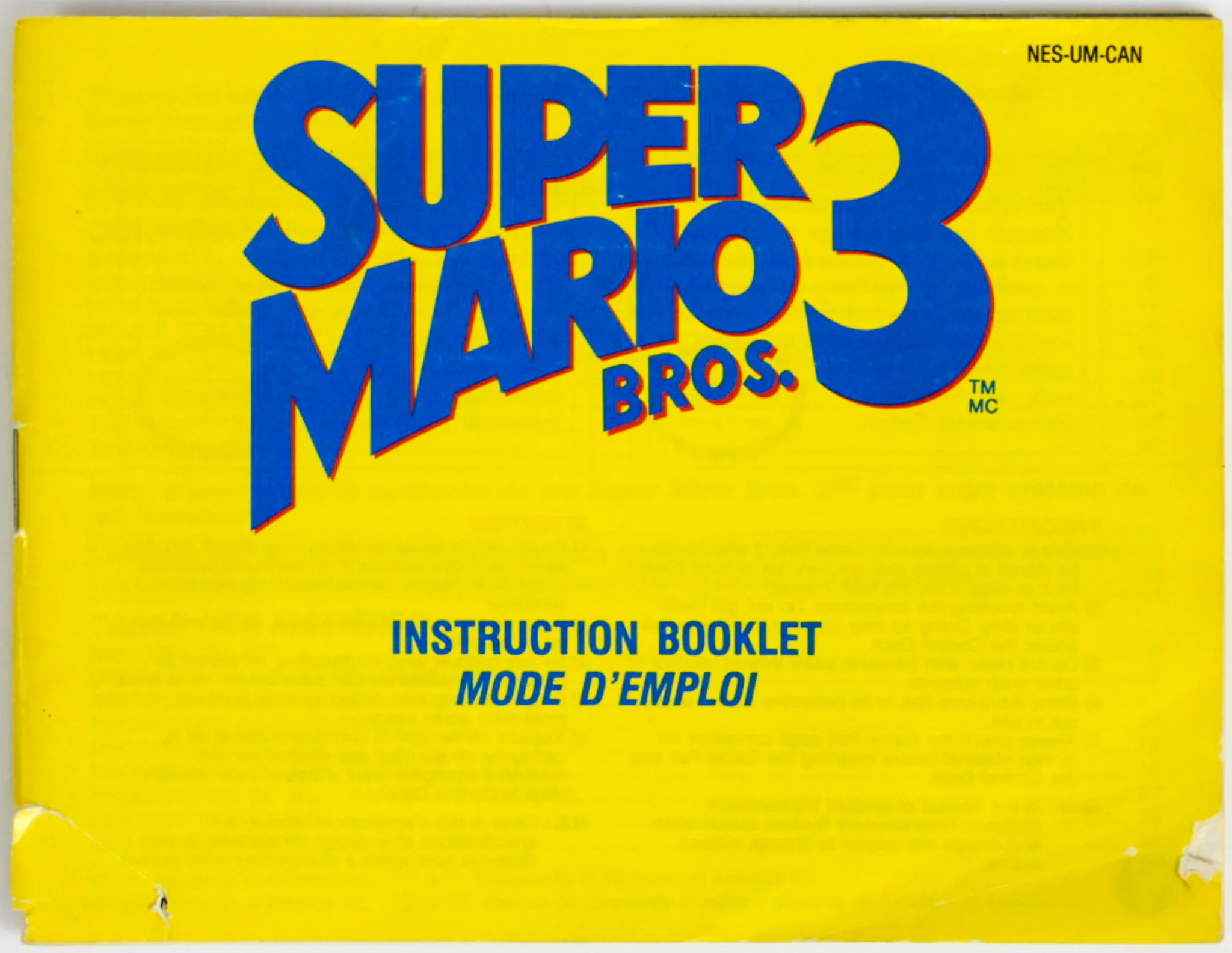 Super Mario Bros. 3 [CAN Version] [Manual] (Nintendo / NES) - Image 7