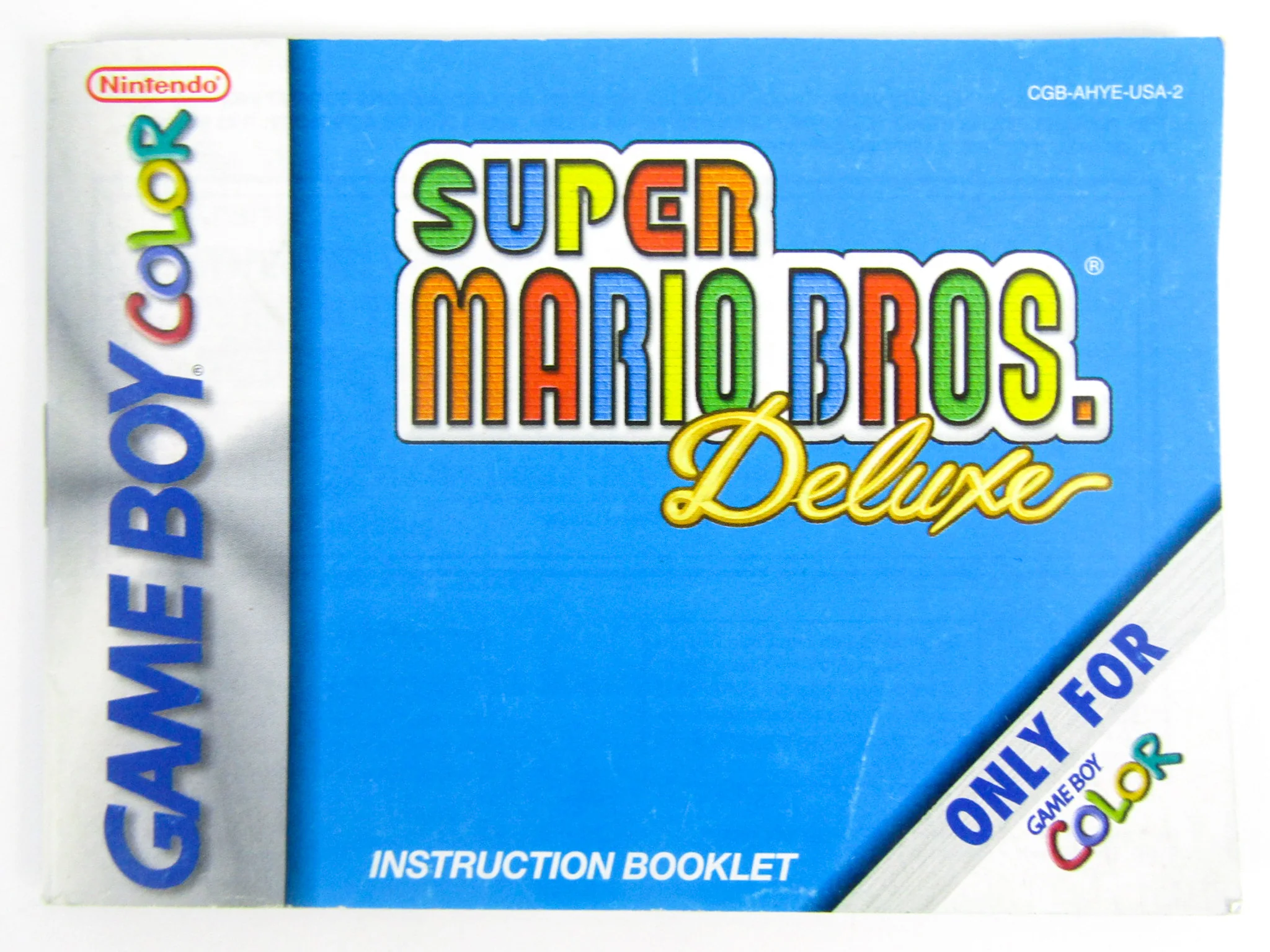 Super Mario Bros Deluxe [Manual] (Nintendo Game Boy Color / GBC) - Image 3