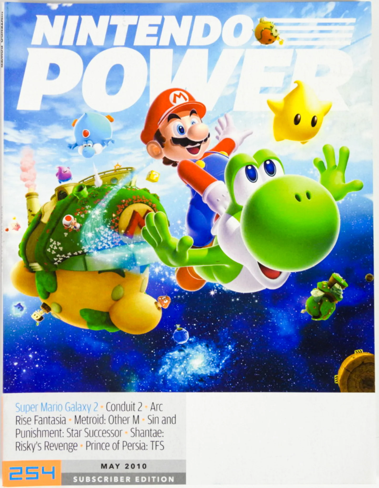 Super Mario Galaxy 2 [Volume 254] [Subscriber] [Nintendo Power] (Magazines)