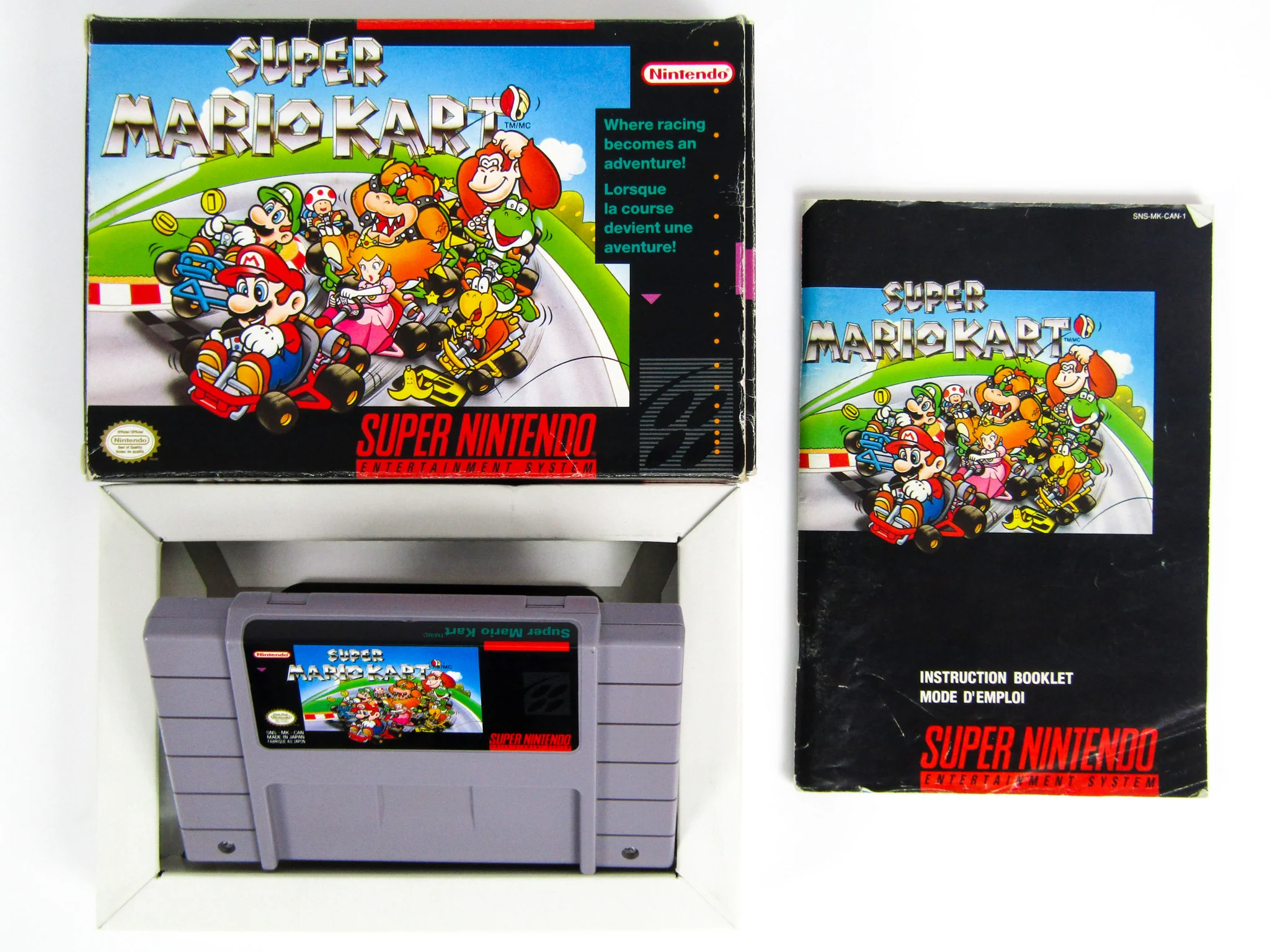 Super Mario Kart [CAN Version] (Super Nintendo / SNES) - Image 4