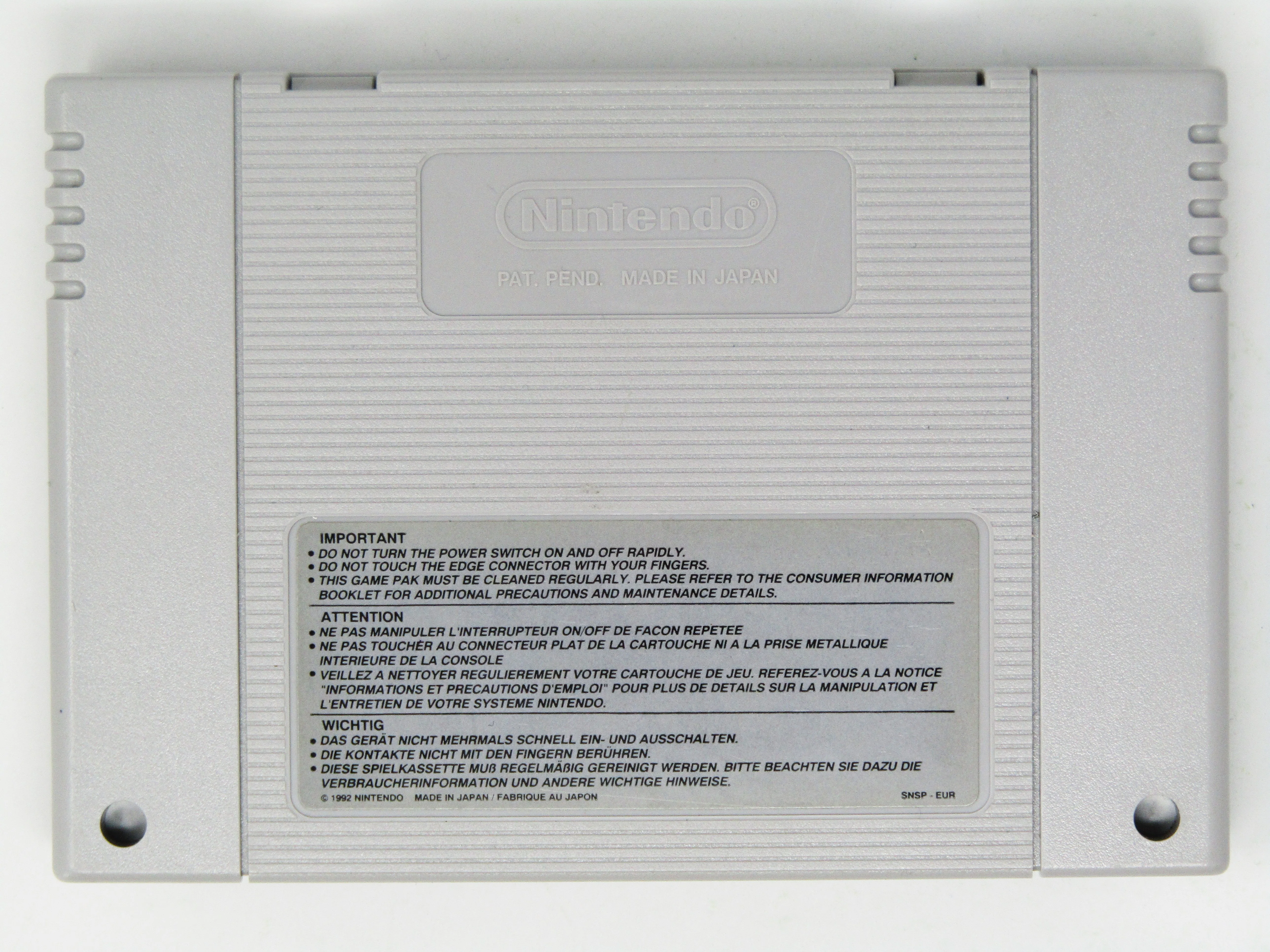 Super Mario Kart [PAL] (Super Nintendo / SNES) - Image 2