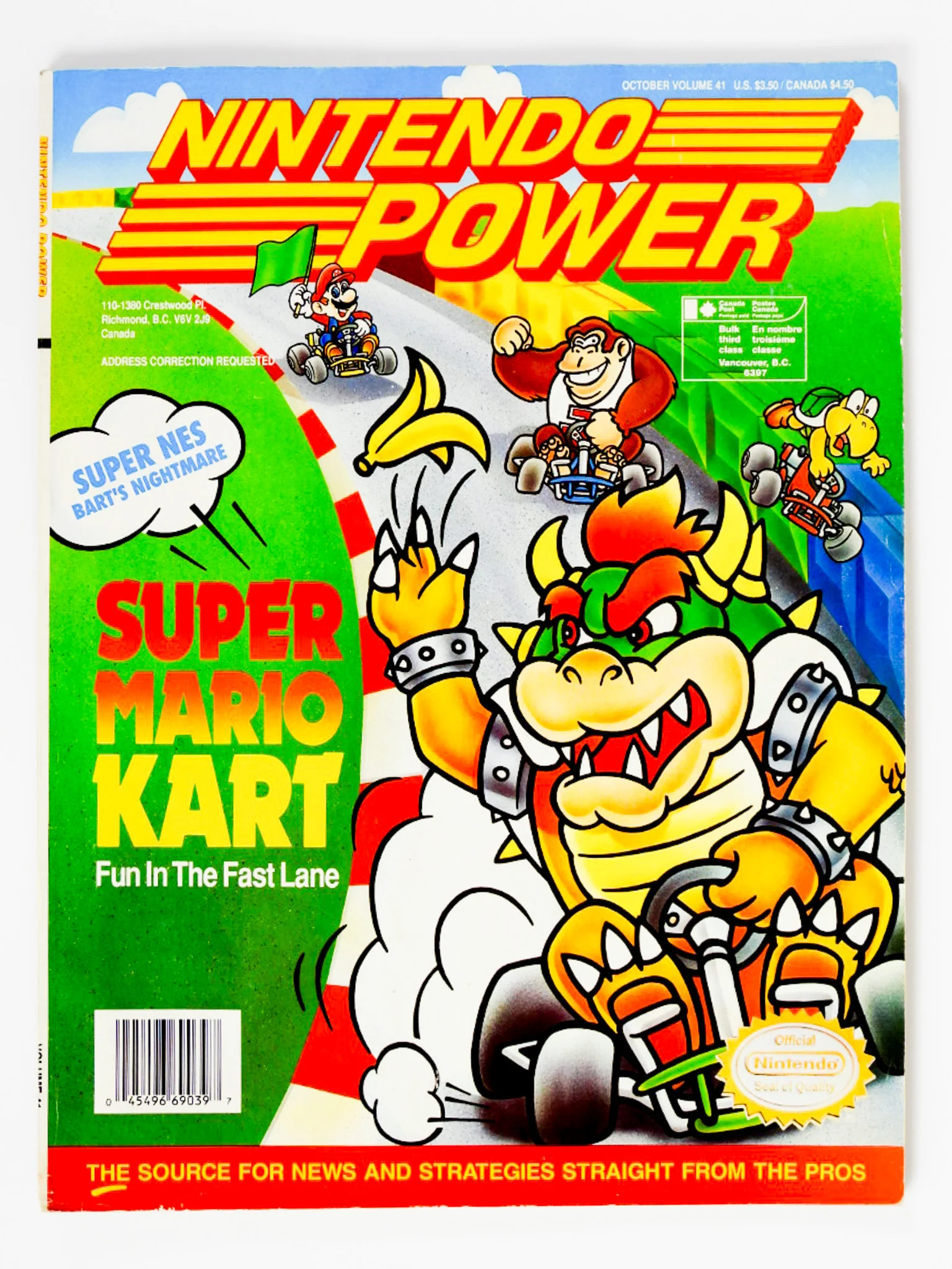 Super Mario Kart [Volume 41] [Nintendo Power] (Magazines) - Image 4