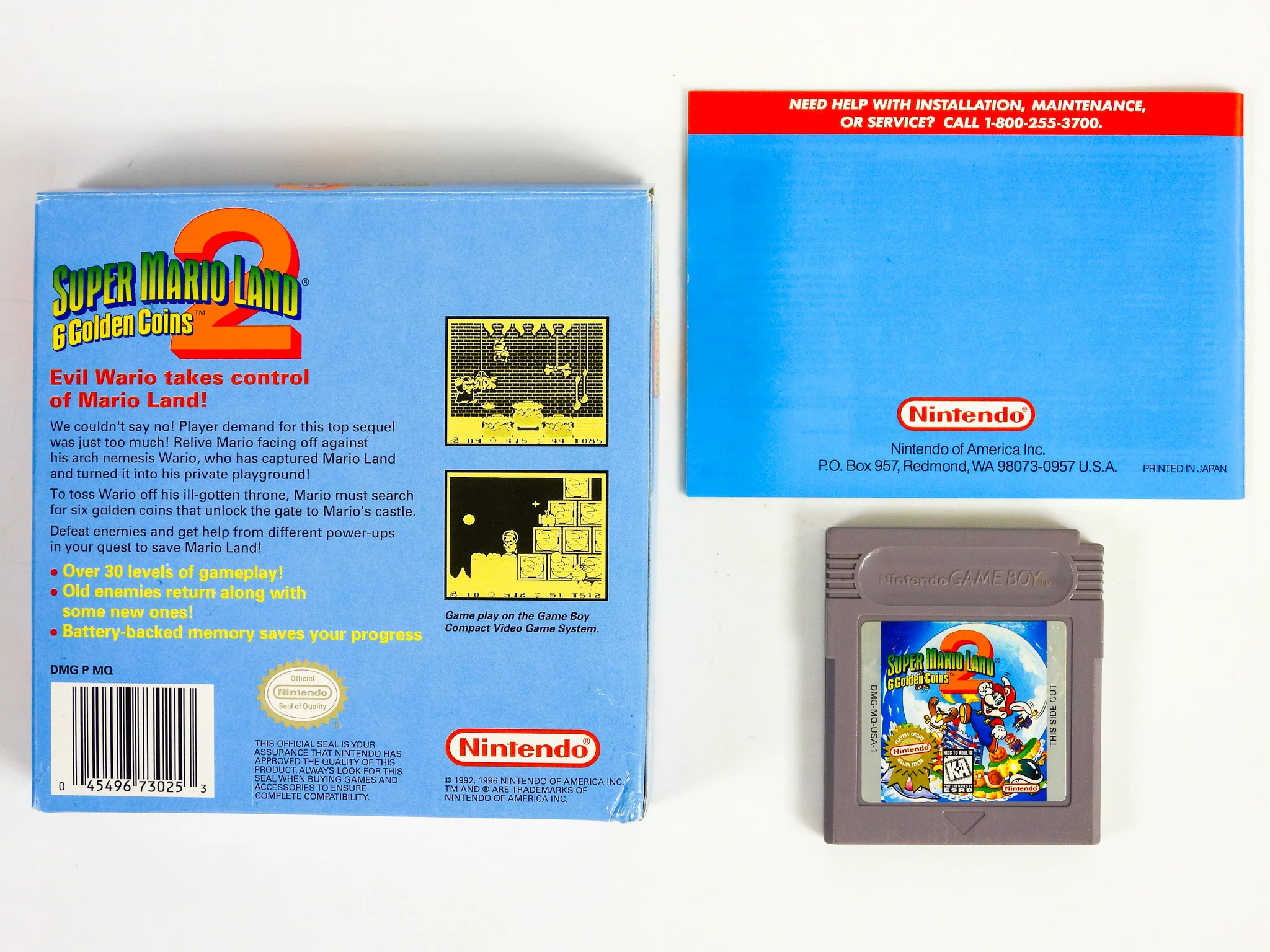 Super Mario Land 2 [Player's Choice] (Nintendo Game Boy) - Image 2