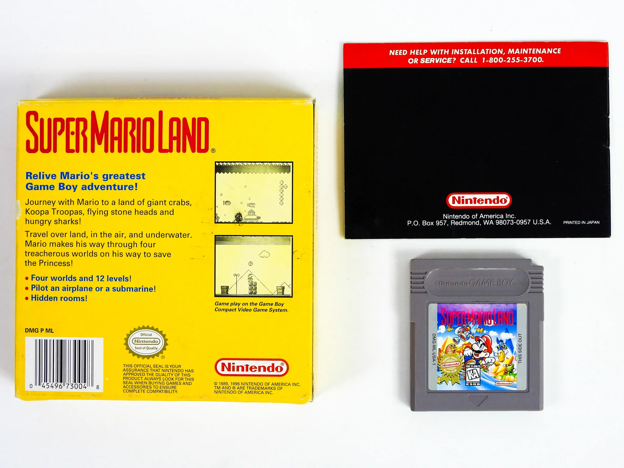 Super Mario Land [Player's Choice] (Nintendo Game Boy) - Image 3