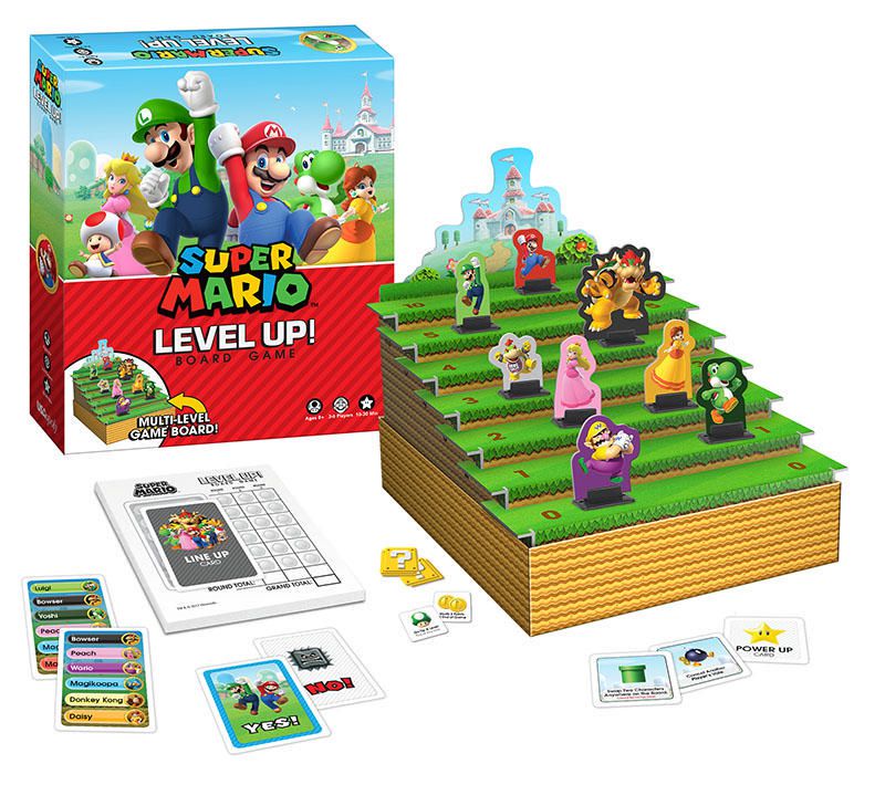Super Mario: Level Up! Board Game [English Version] - Image 2