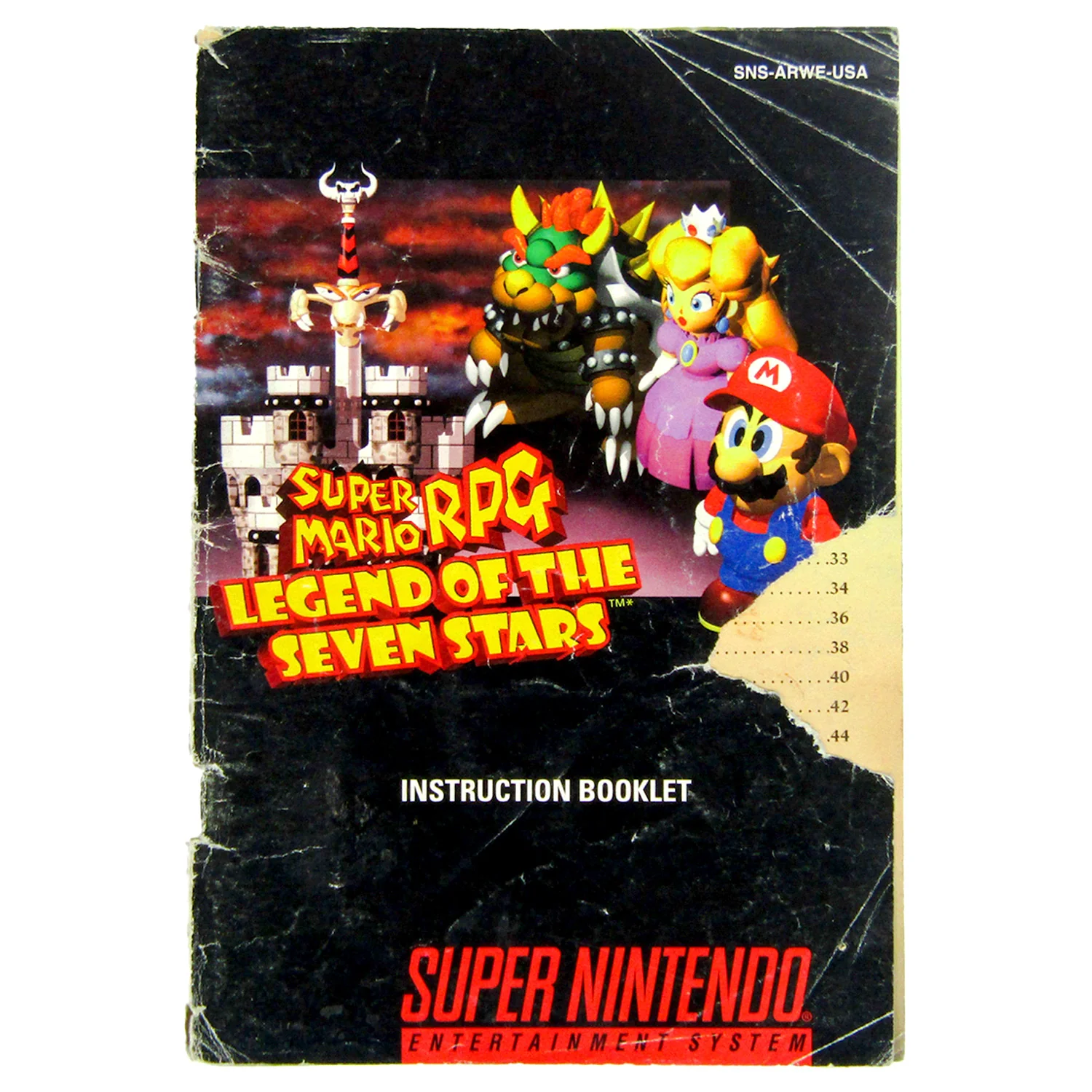 Super Mario RPG [Manual] (Super Nintendo / SNES) - Image 3