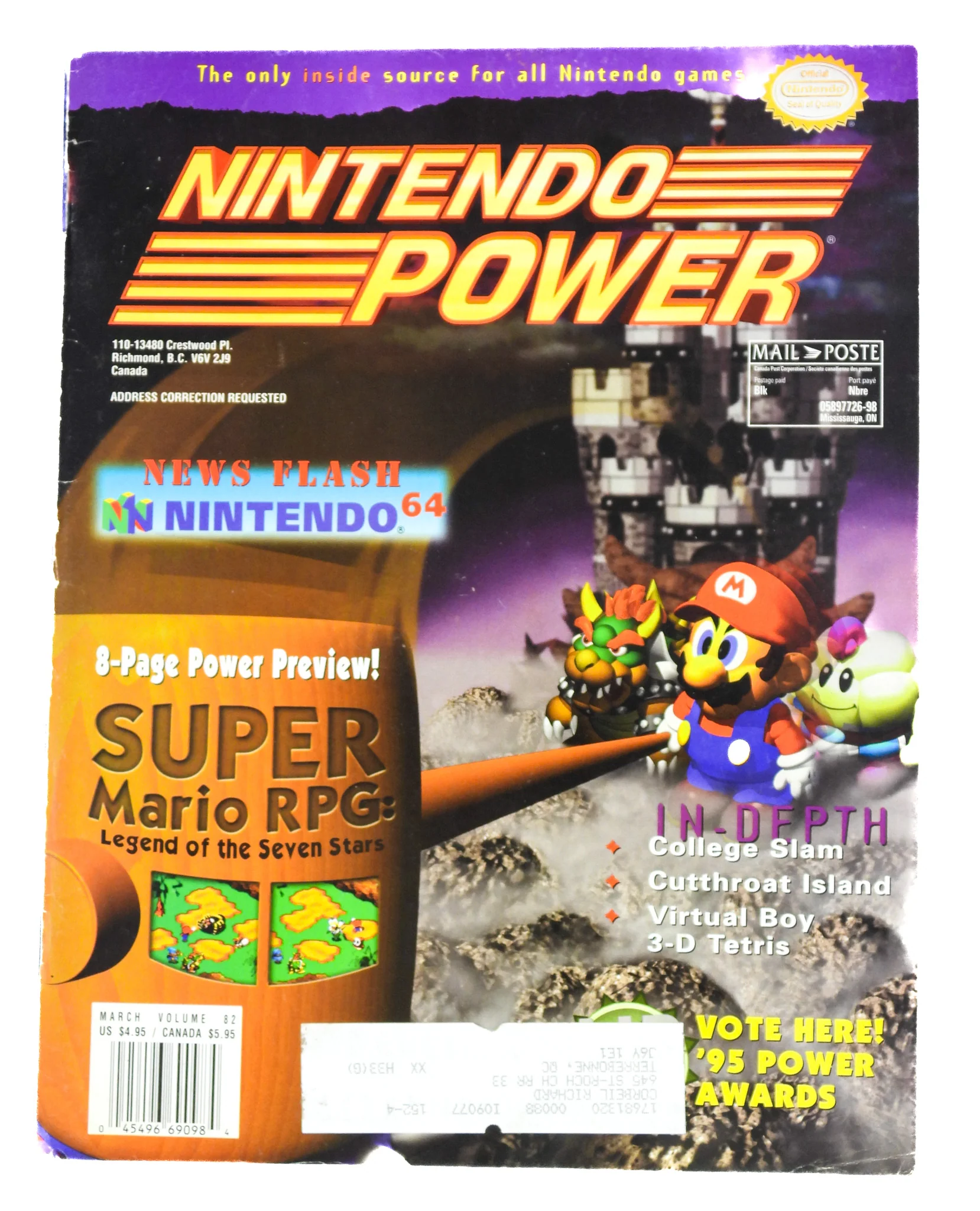 Super Mario RPG [Volume 82] [Nintendo Power] (Magazines) - Image 6