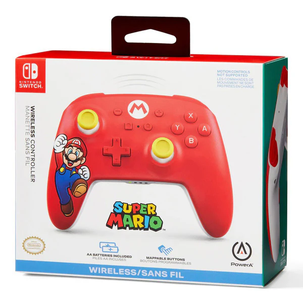Super Mario Wireless Controller [PowerA] (Nintendo Switch)
