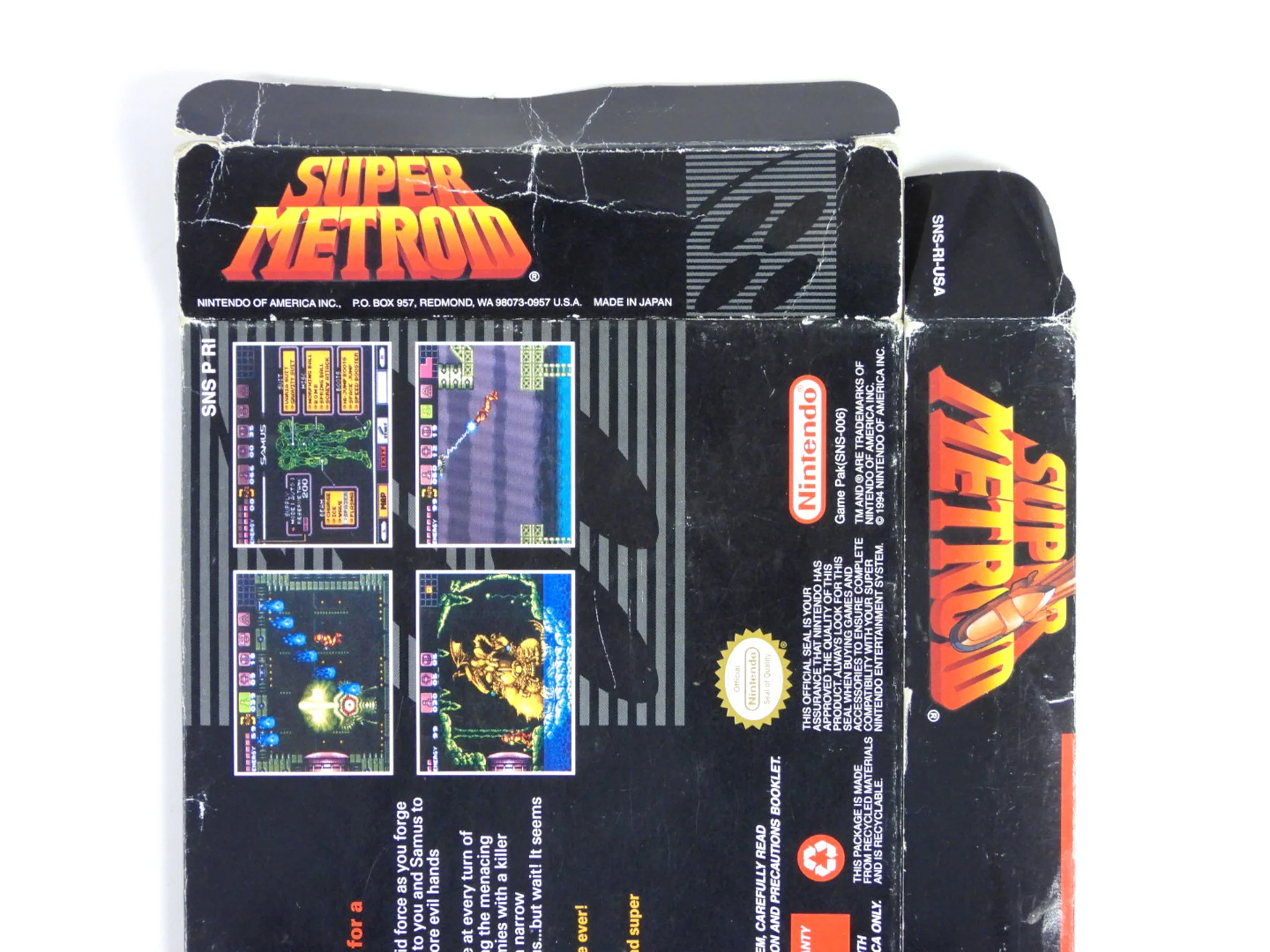 Super Metroid [Box] (Super Nintendo / SNES) - Image 5