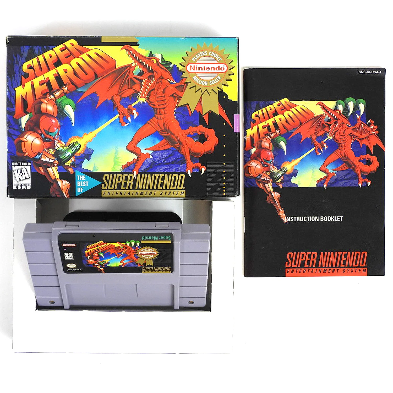 Super Metroid [Player's Choice] (Super Nintendo / SNES)