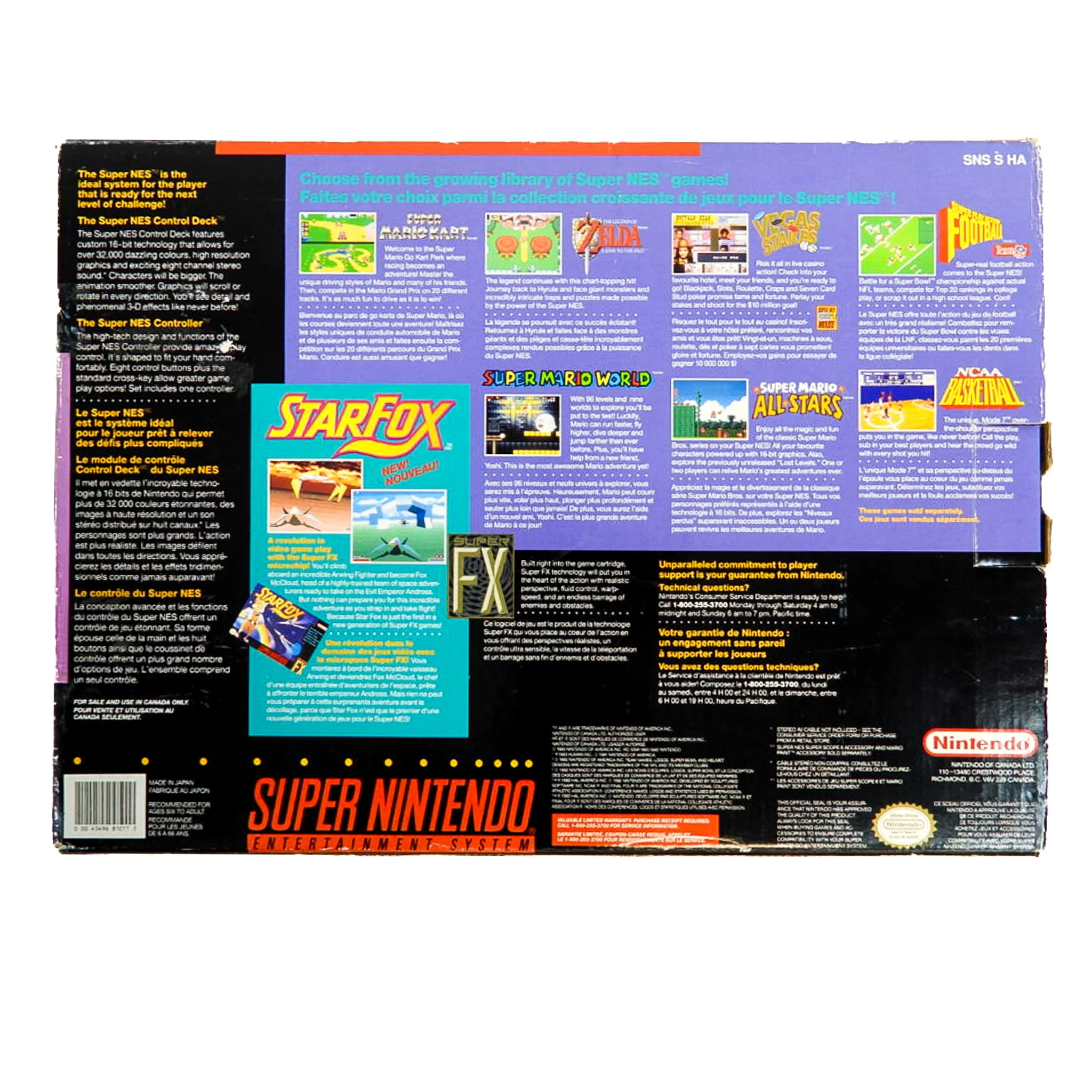 Super Nintendo Control Set System [Super Mario All-Stars] (SNES) - Image 2
