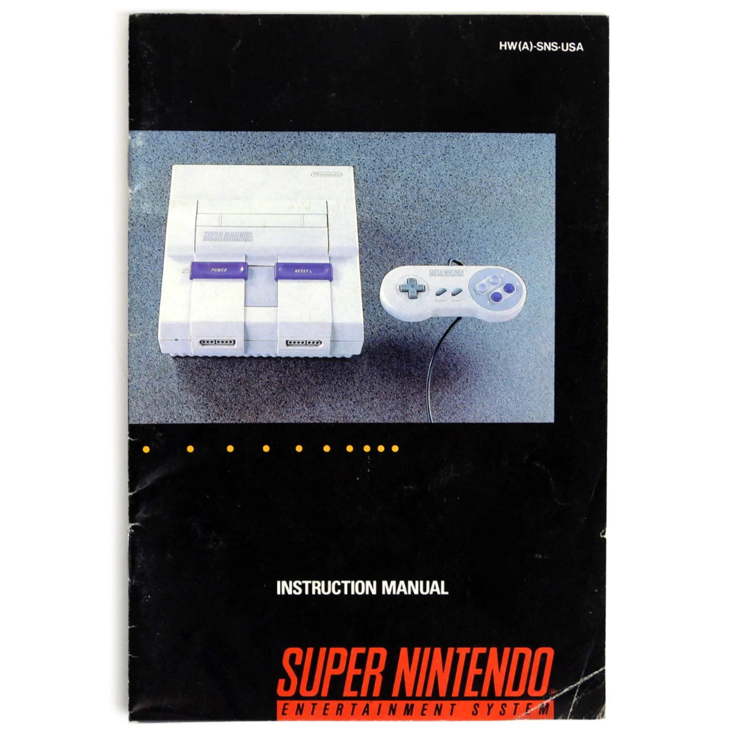 Super Nintendo Control Set System [Manual] (Super Nintendo / SNES) - Image 3