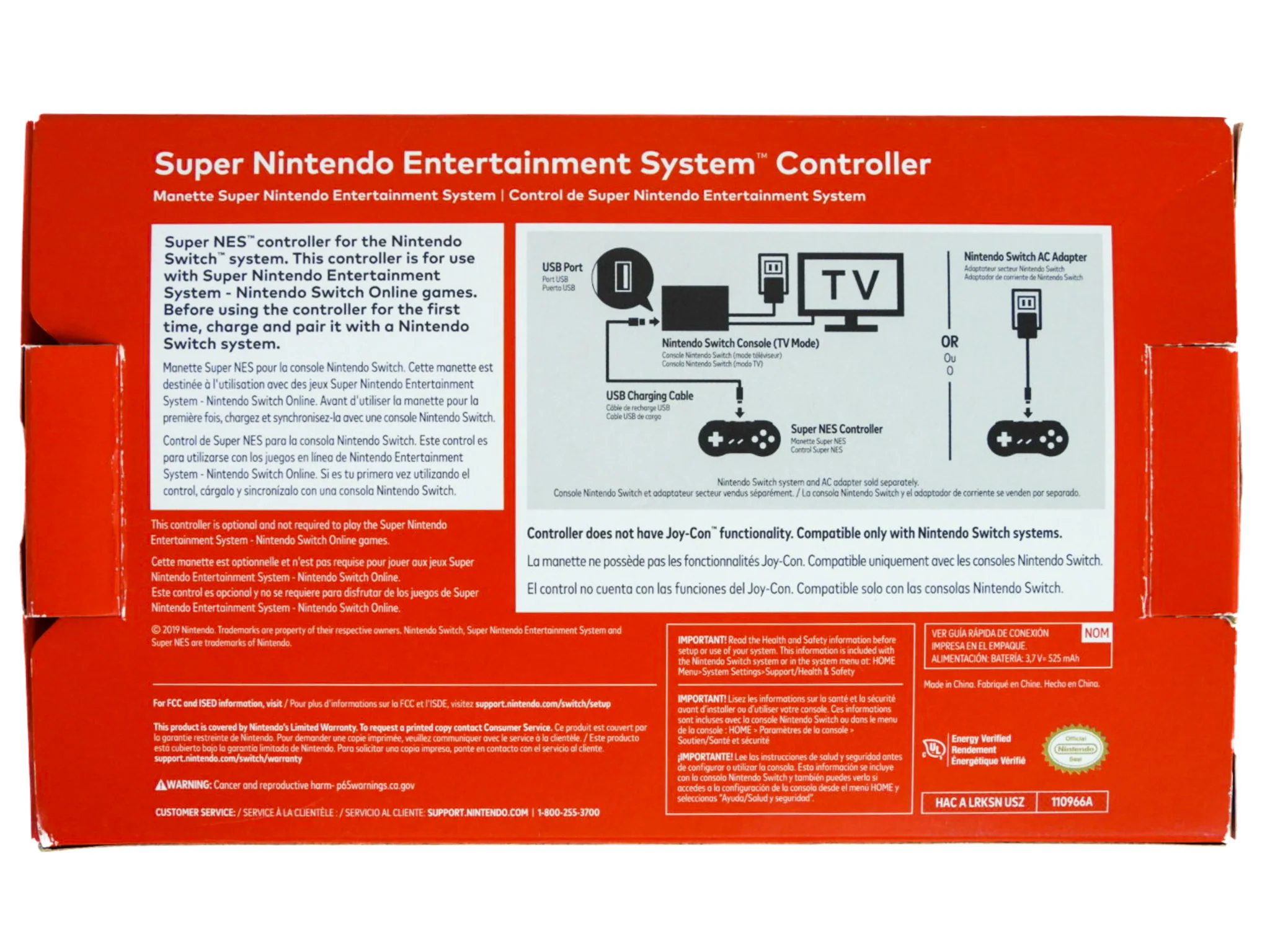 Super Nintendo Controller [Nintendo Switch Online] (Nintendo Switch) - Image 6