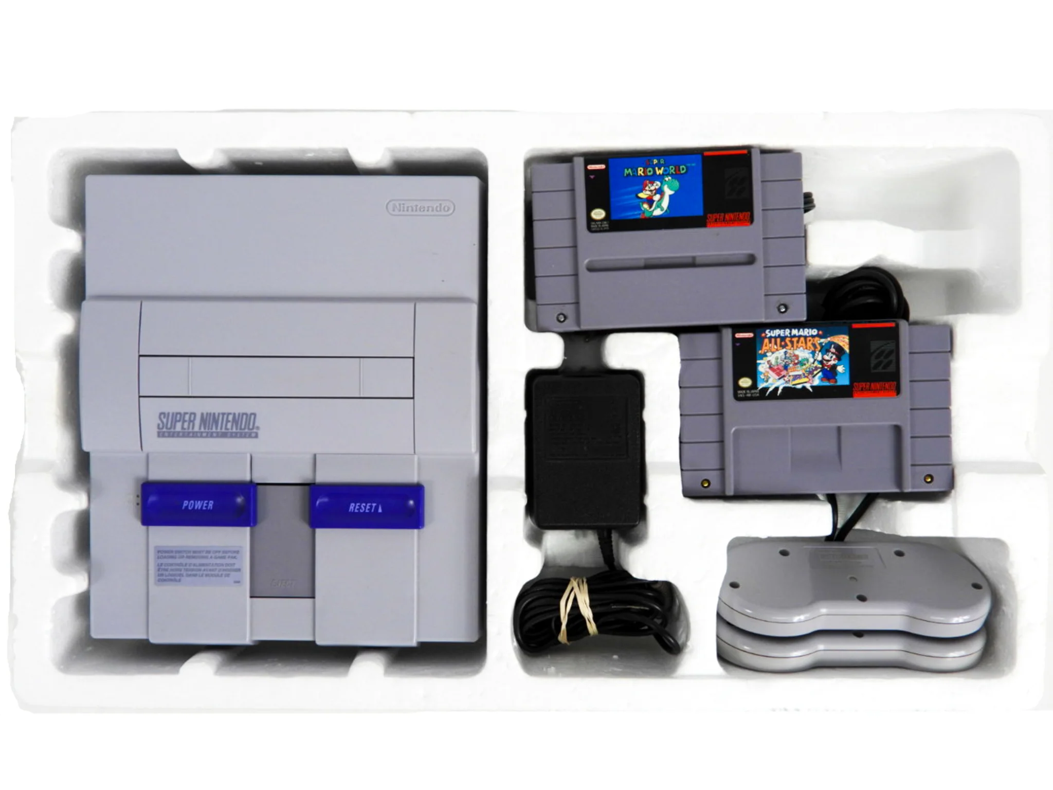 Super Nintendo Super Set System [Super Mario All-Stars] (SNES) - Image 6