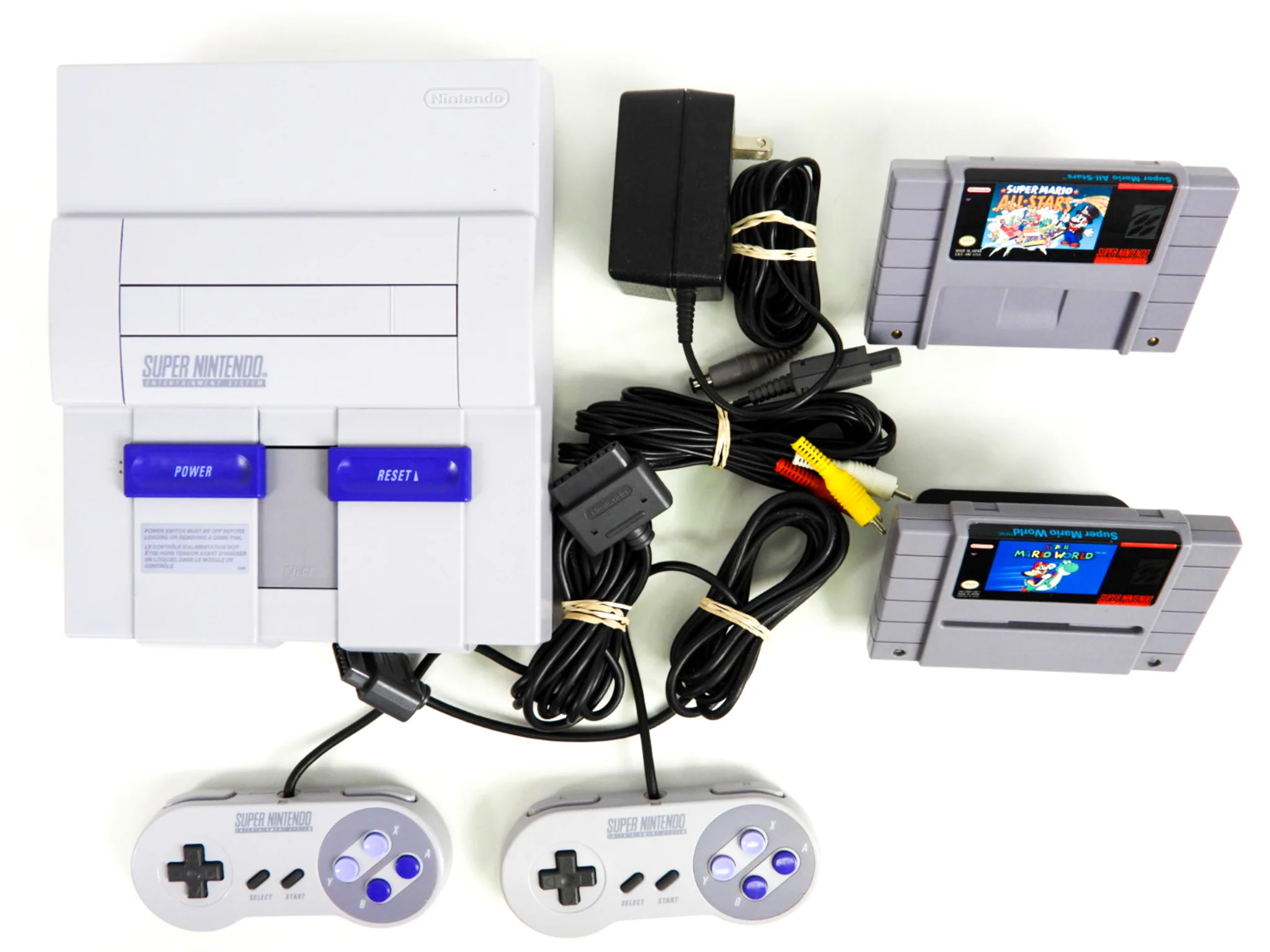 Super Nintendo Super Set System [Super Mario All-Stars] (SNES) - Image 7