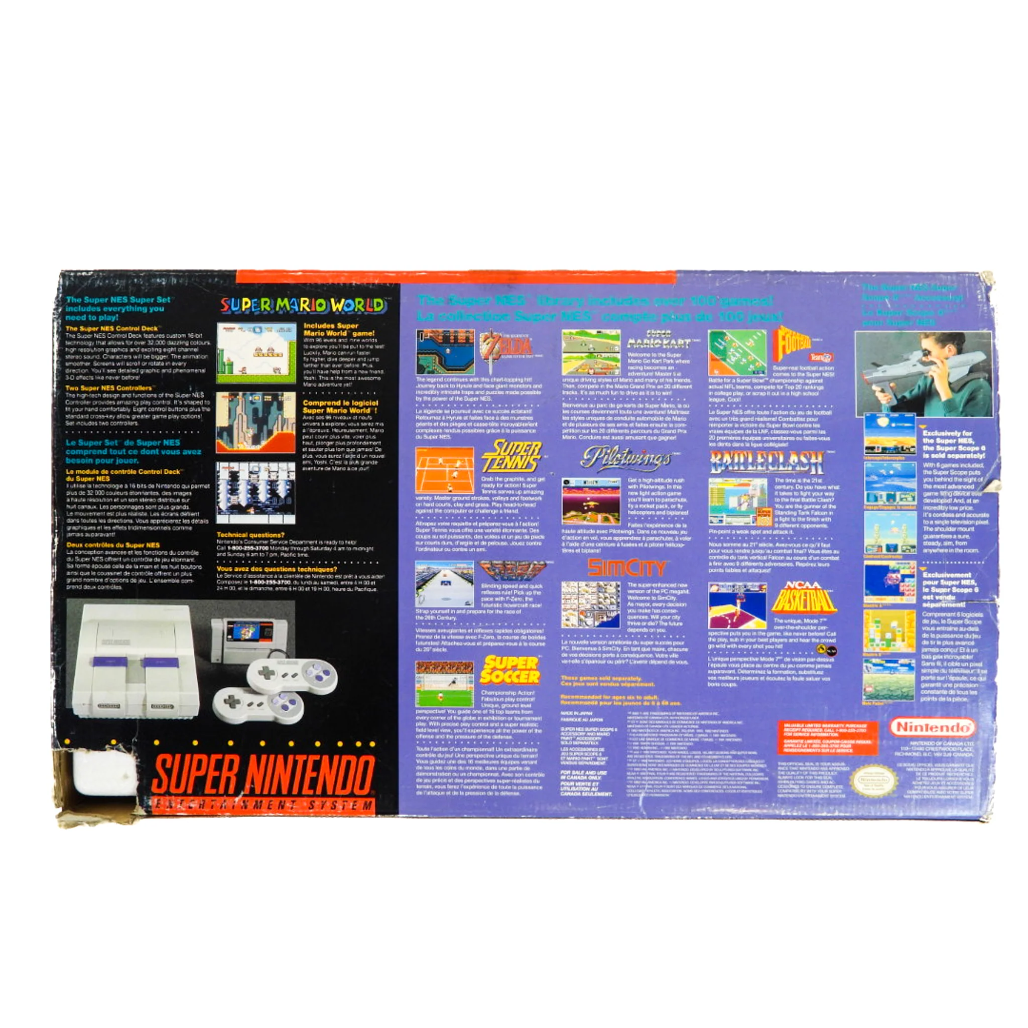 Super Nintendo Super Set System (SNES) - Image 22