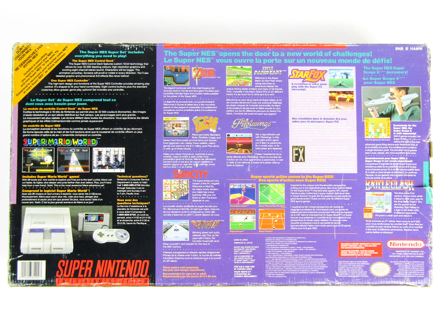 Super Nintendo System [Super Mario World Set] (SNES) - Image 2
