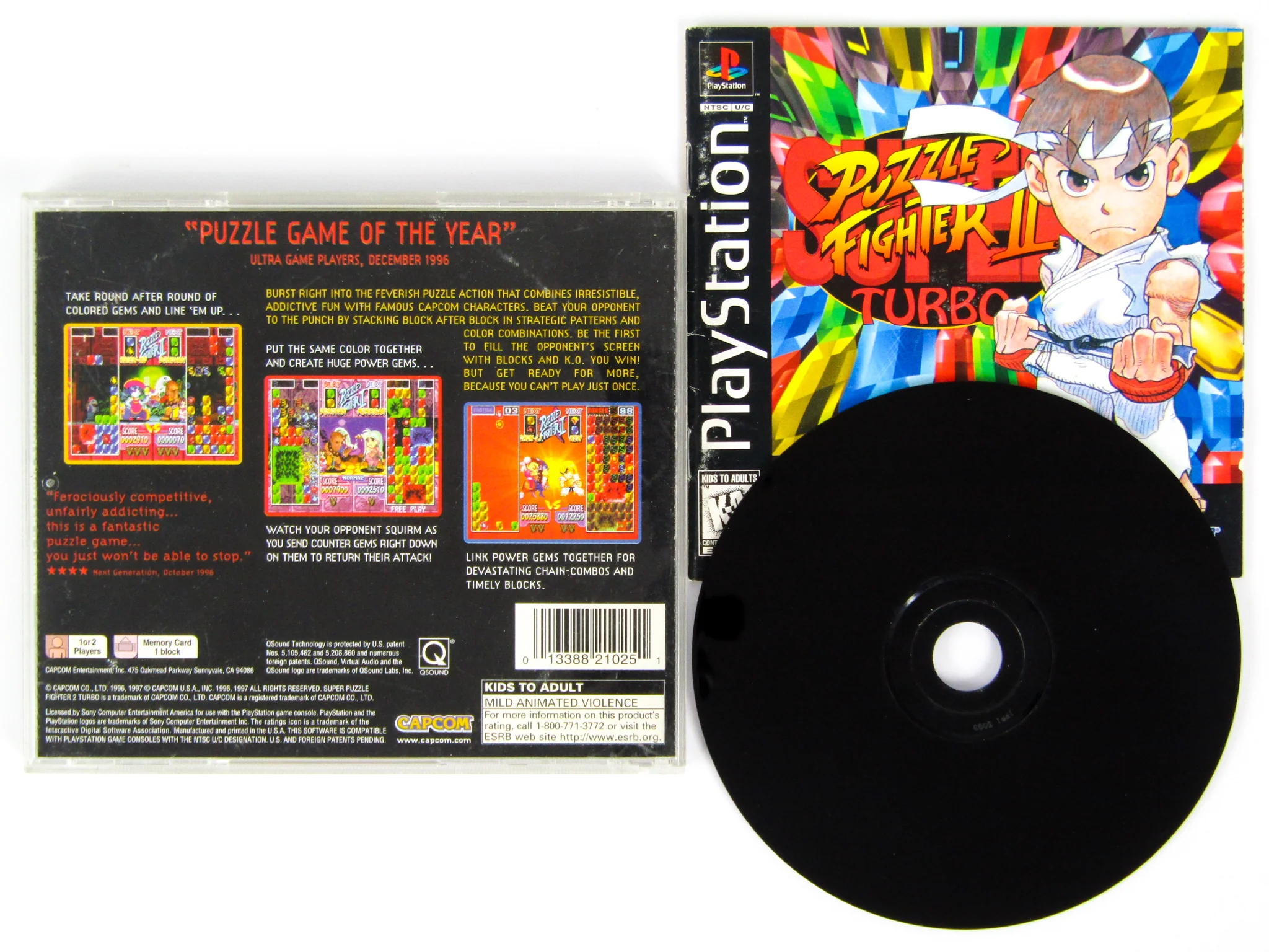 Super Puzzle Fighter II 2 Turbo (PlayStation / PS1) - Image 4