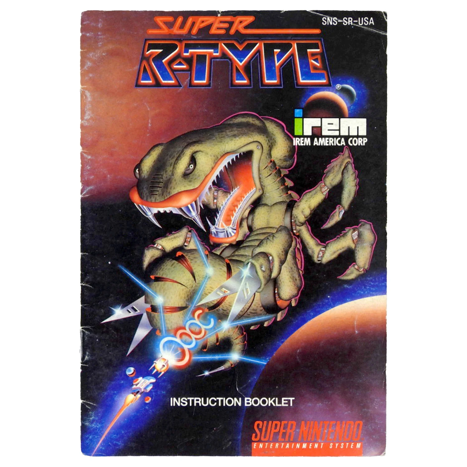 Super R-Type [Manual] (Super Nintendo / SNES)