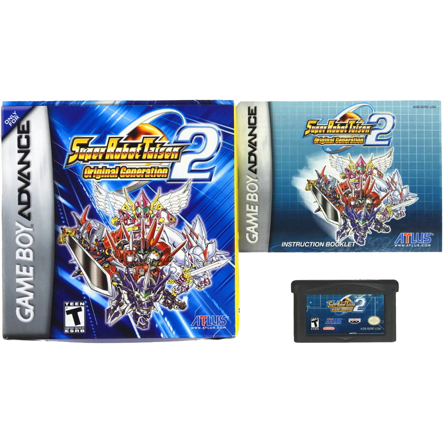 Super Robot Taisen Original Generation 2 (Nintendo Game Boy Advance / GBA)