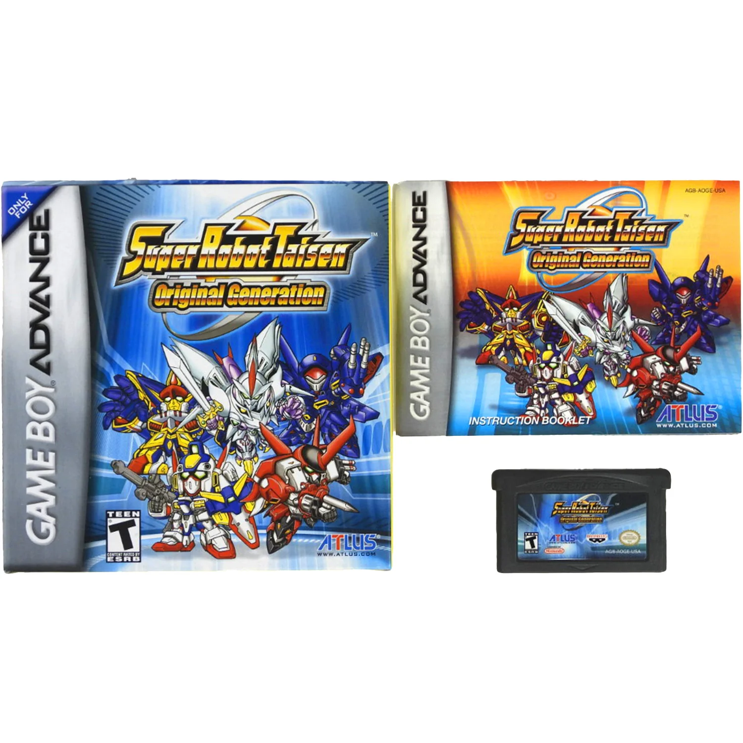 Super Robot Taisen Original Generation (Nintendo Game Boy Advance / GBA)