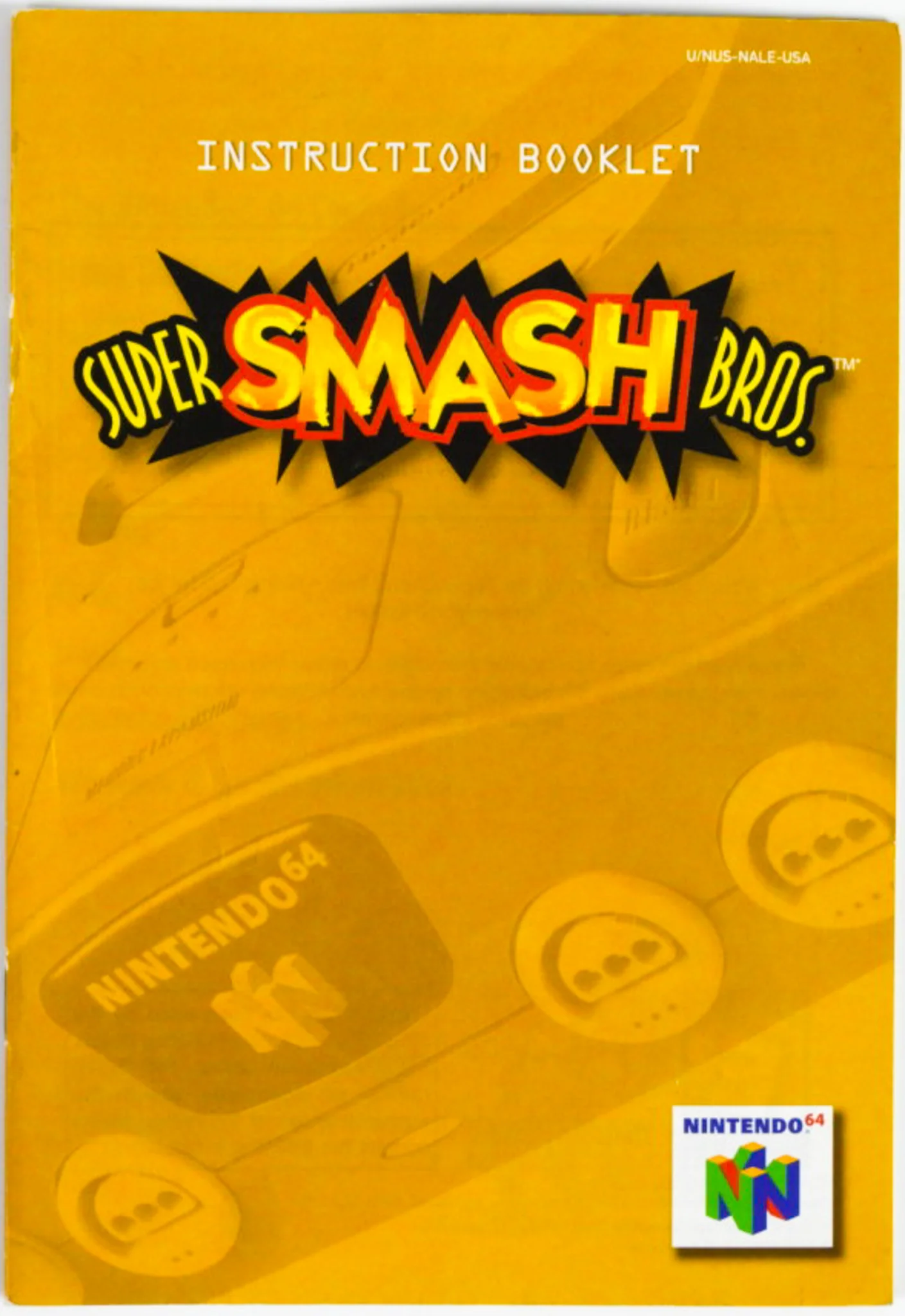 Super Smash Bros. [Manual] (Nintendo 64 / N64) - Image 3