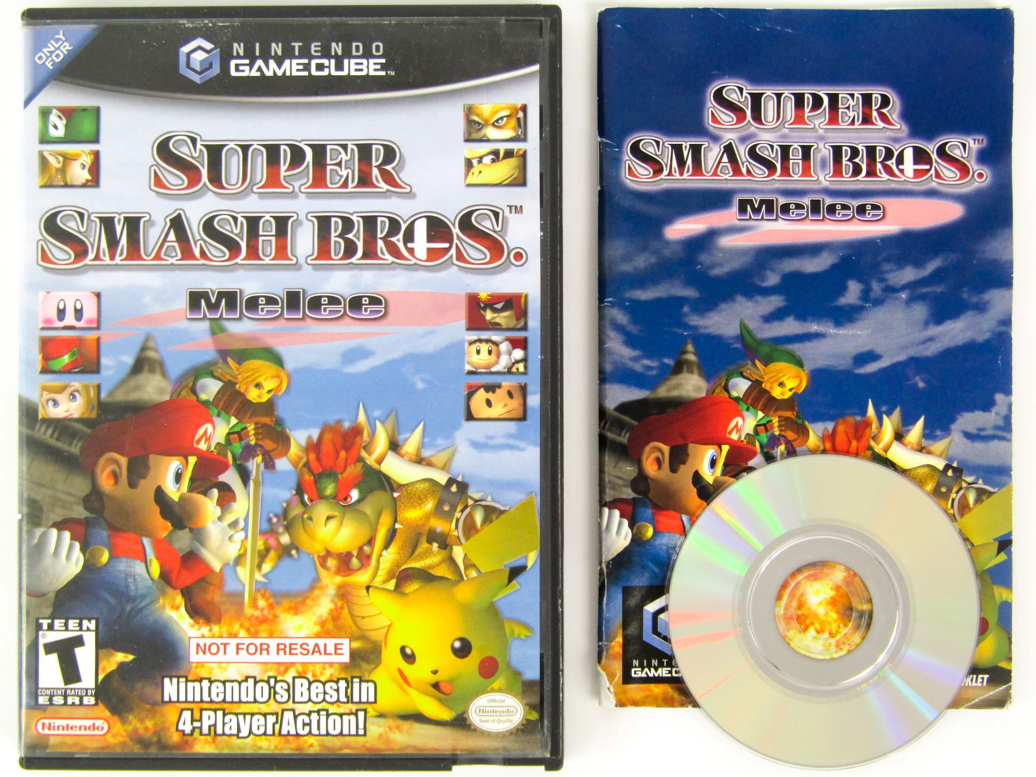 Super Smash Bros. Melee [Not For Resale] (Nintendo GameCube) - Image 2