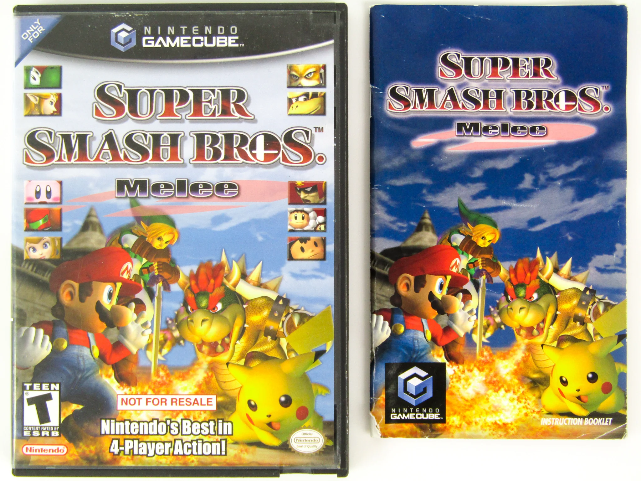 Super Smash Bros. Melee [Not For Resale] (Nintendo GameCube) - Image 3