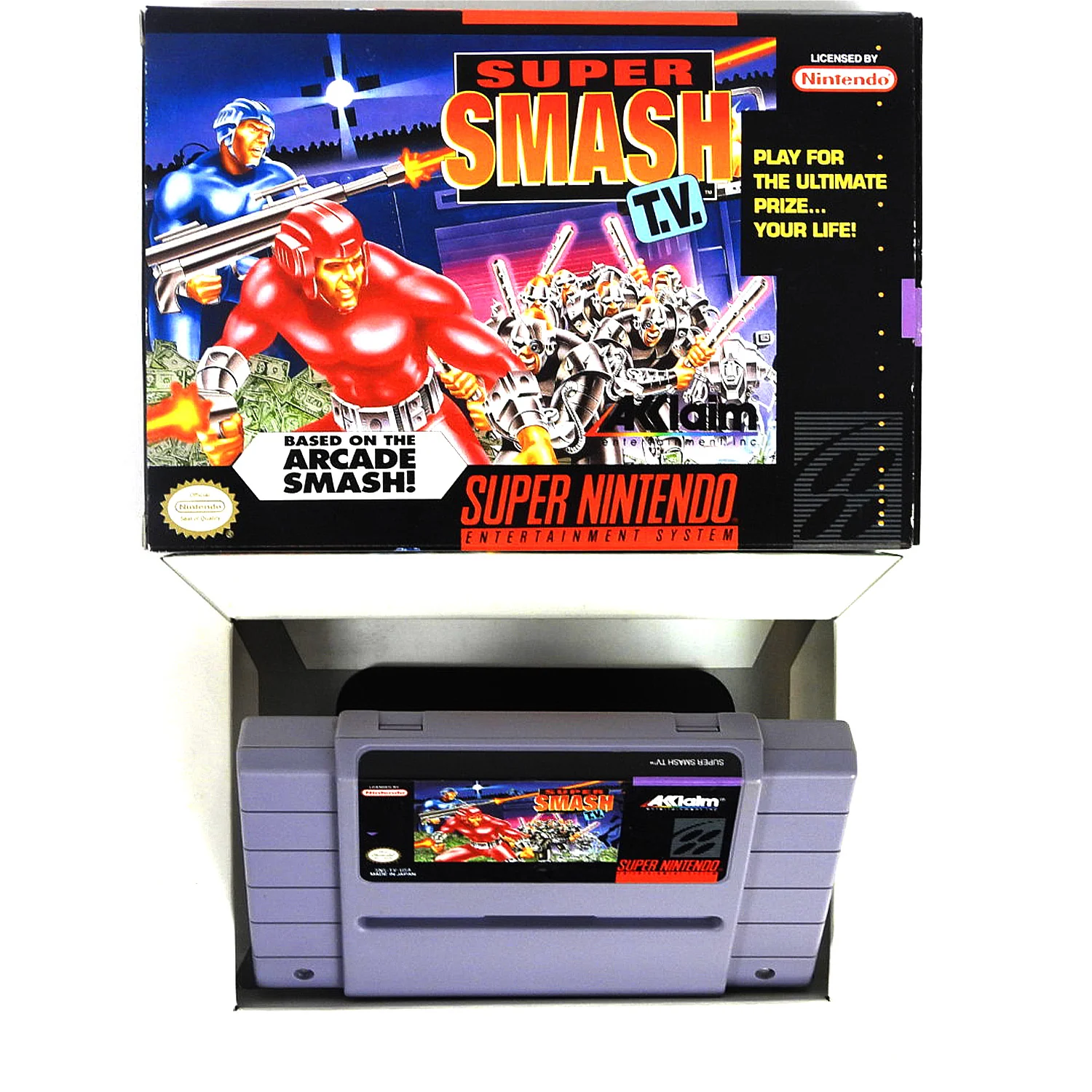 Super Smash T.V. (Super Nintendo / SNES)
