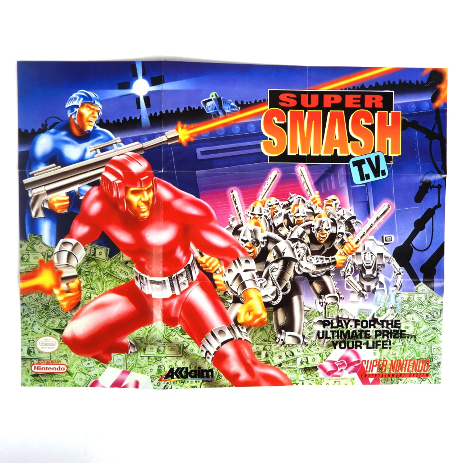 Super Smash T.V. (Super Nintendo / SNES) - Image 5
