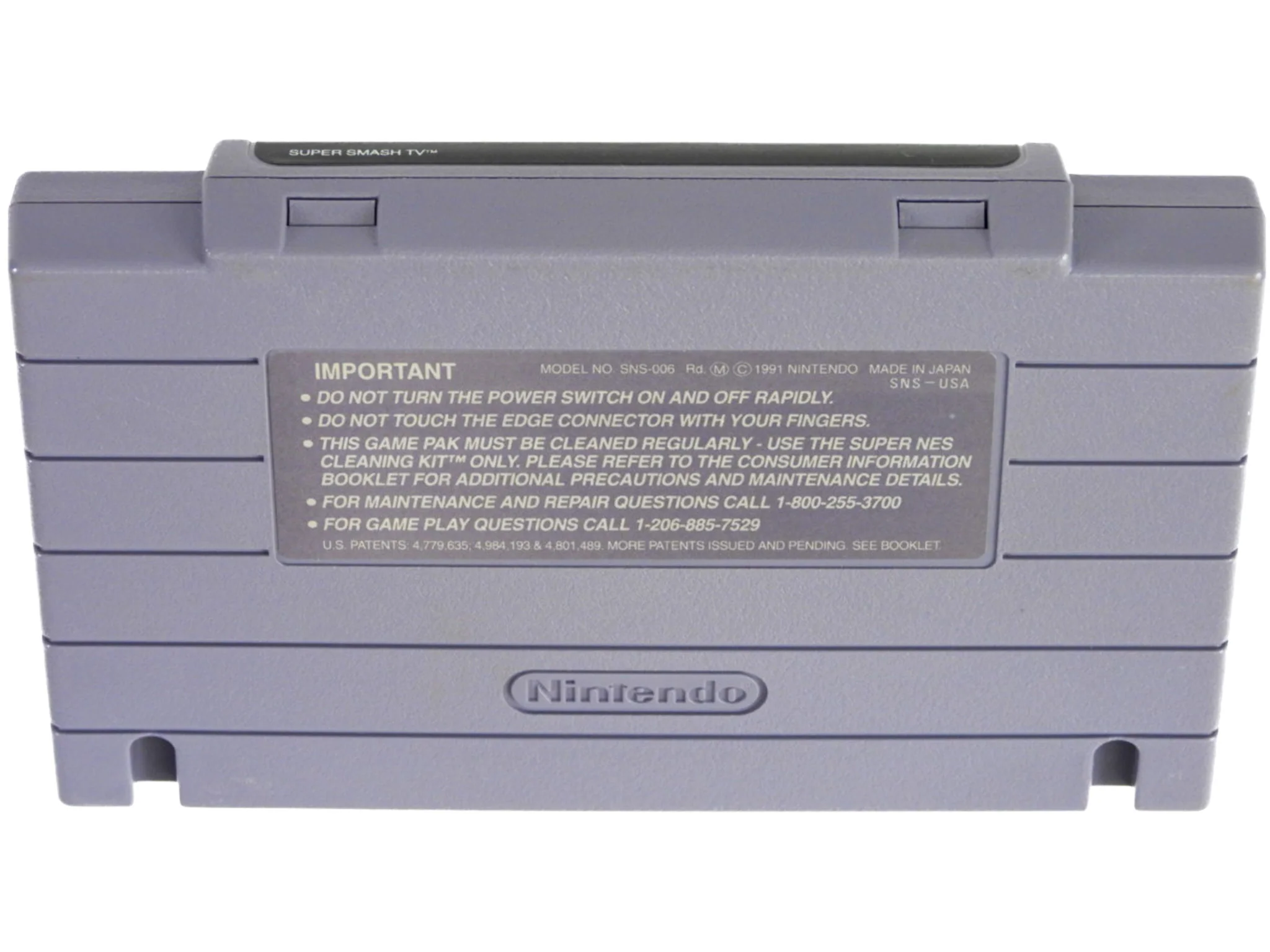 Super Smash T.V. (Super Nintendo / SNES) - Image 7