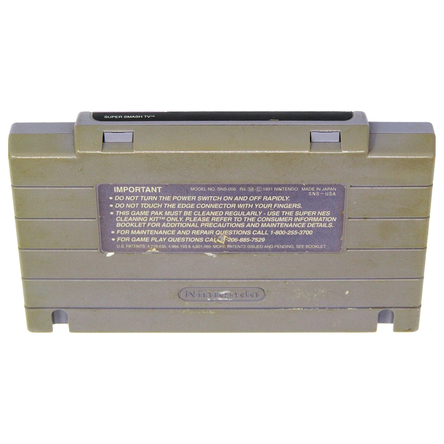 Super Smash T.V. (Super Nintendo / SNES) - Image 9