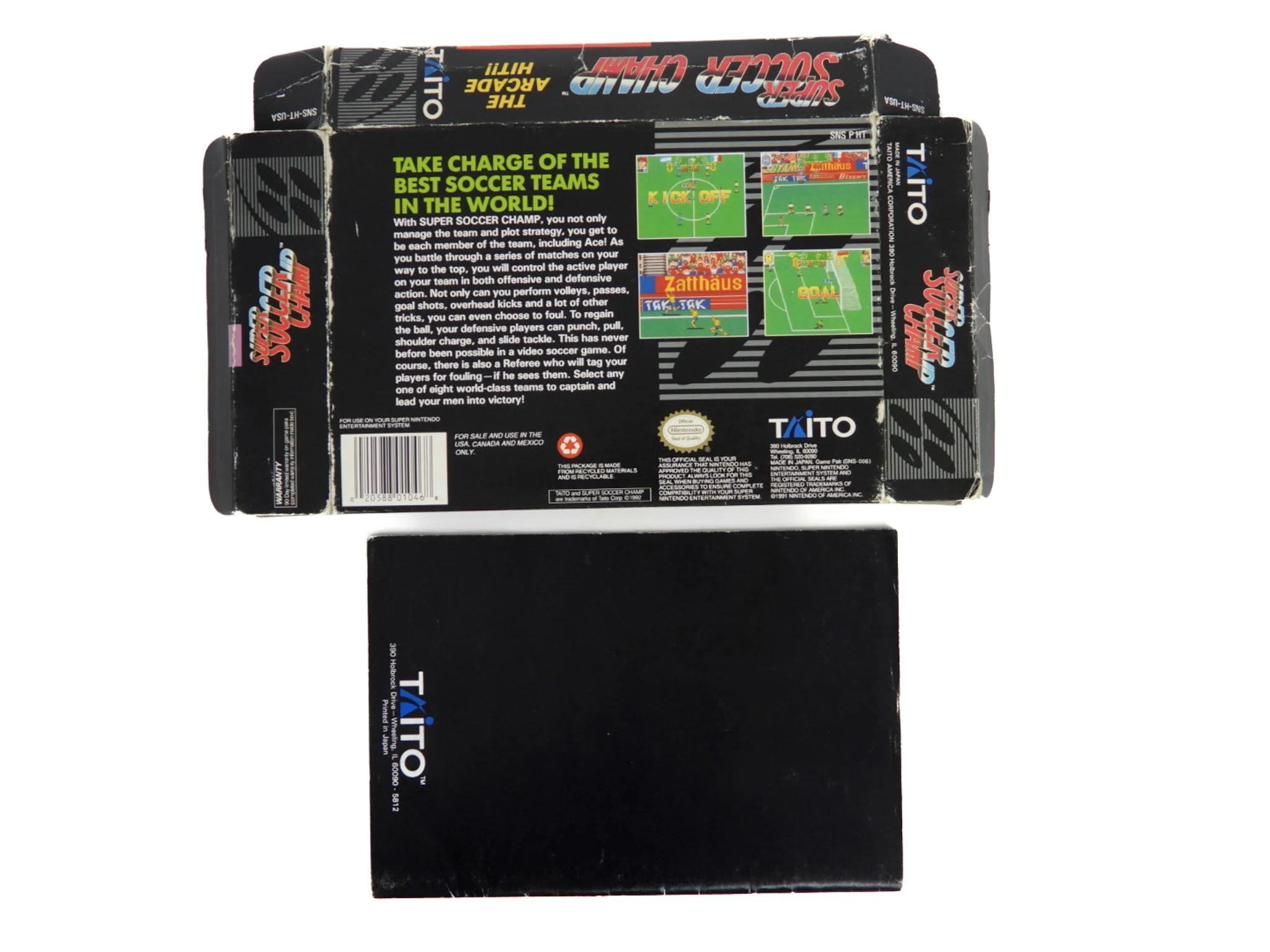 Super Soccer Champ [Box] (Super Nintendo / SNES) - Image 2