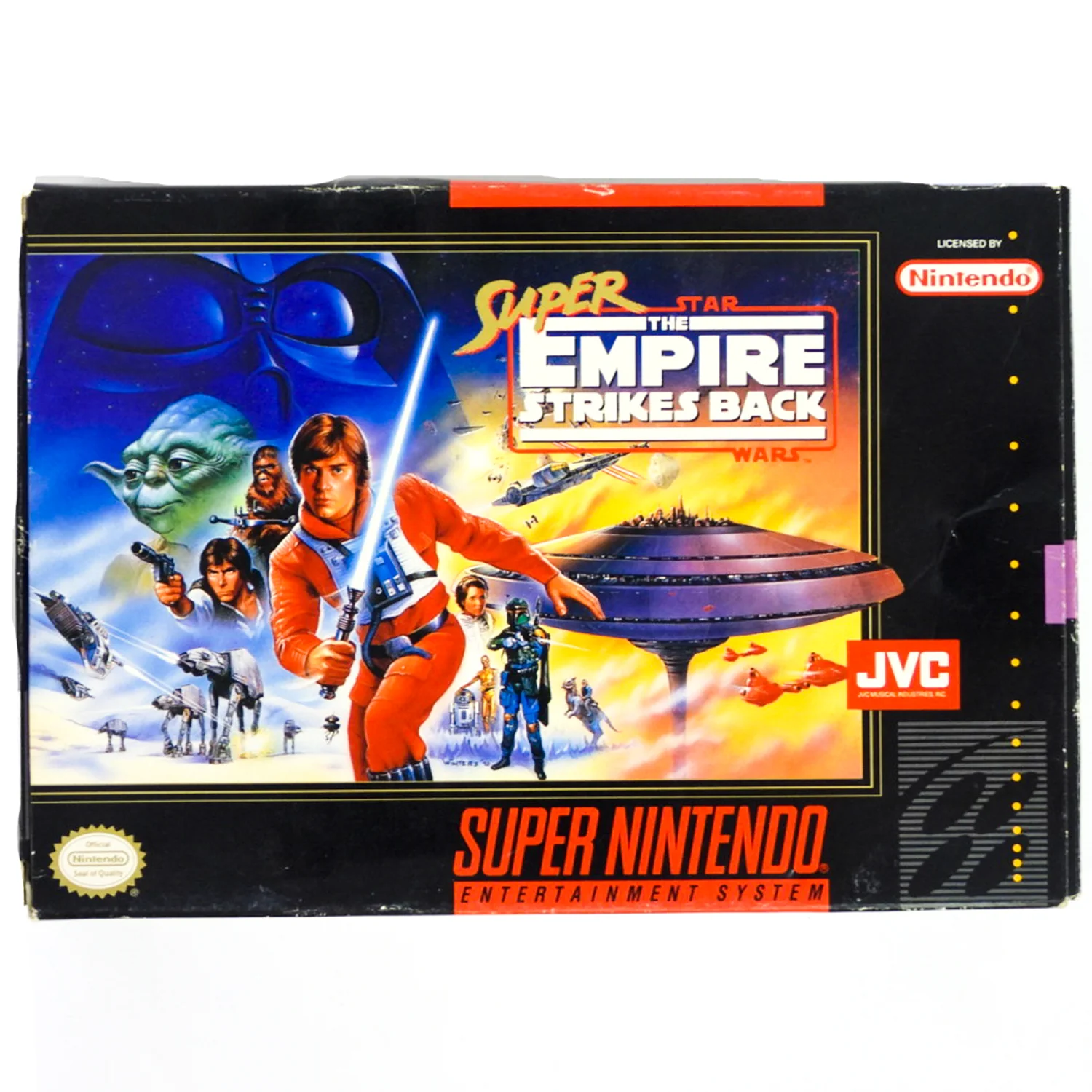Super Star Wars Empire Strikes Back [JVC] (Super Nintendo / SNES) - Image 3