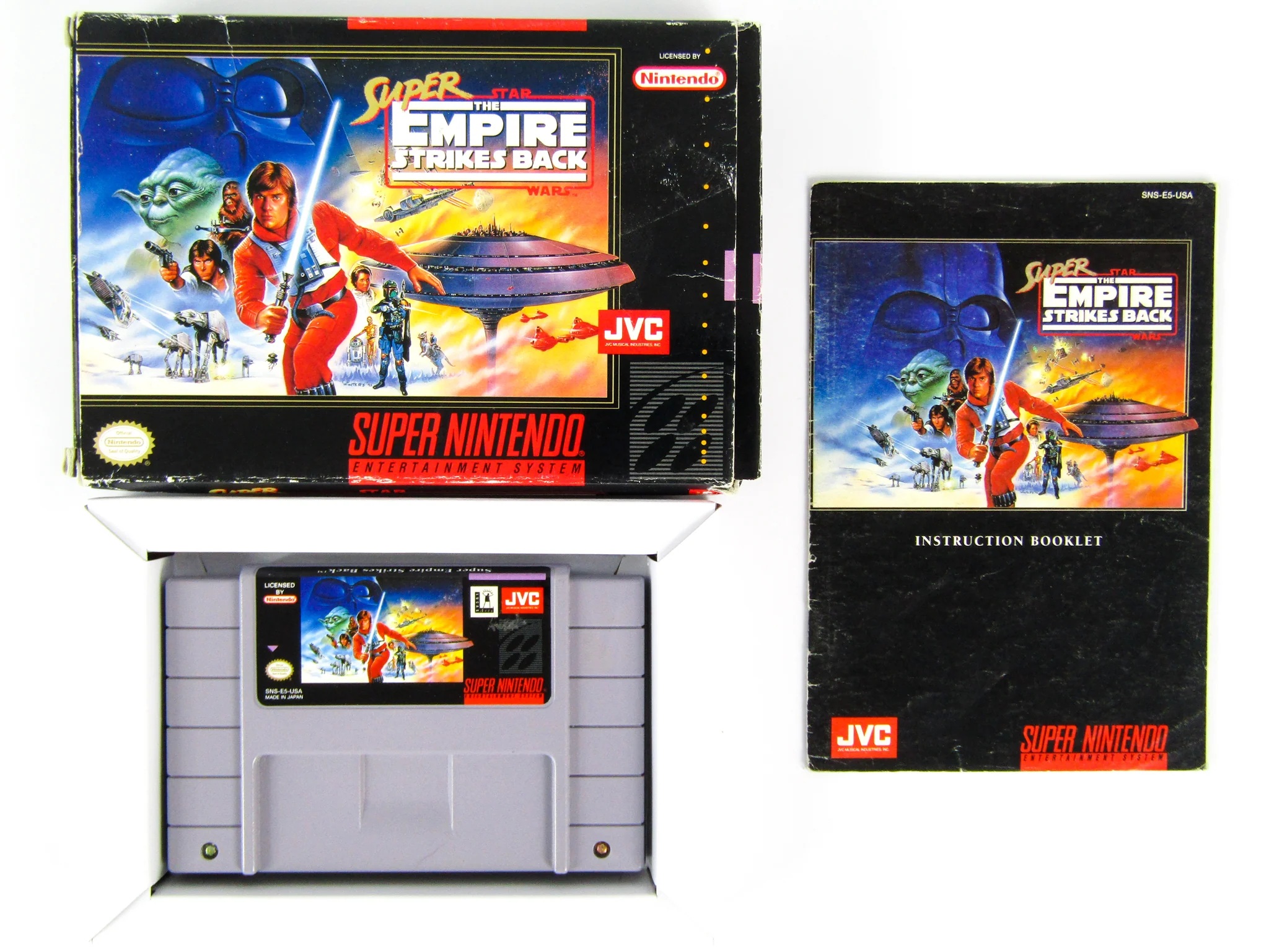 Super Star Wars Empire Strikes Back [JVC] (Super Nintendo / SNES) - Image 5
