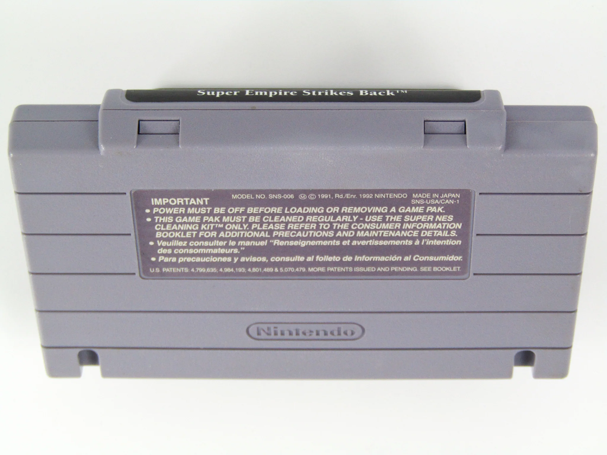 Super Star Wars Empire Strikes Back [JVC] (Super Nintendo / SNES) - Image 9